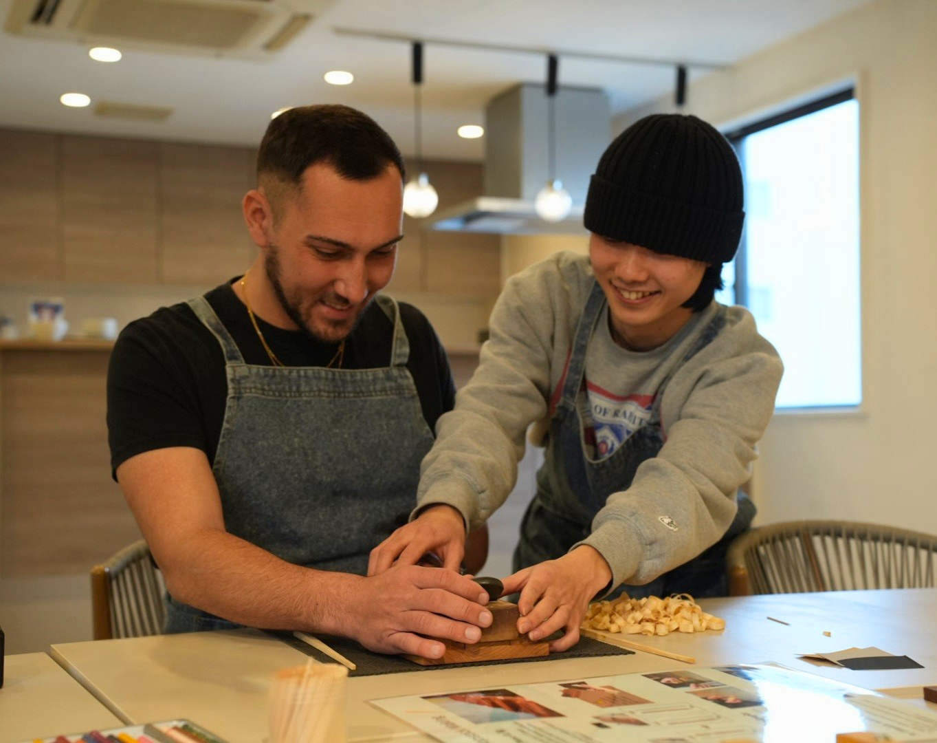 Osaka Traditional Wooden Chopstick Crafting Experience