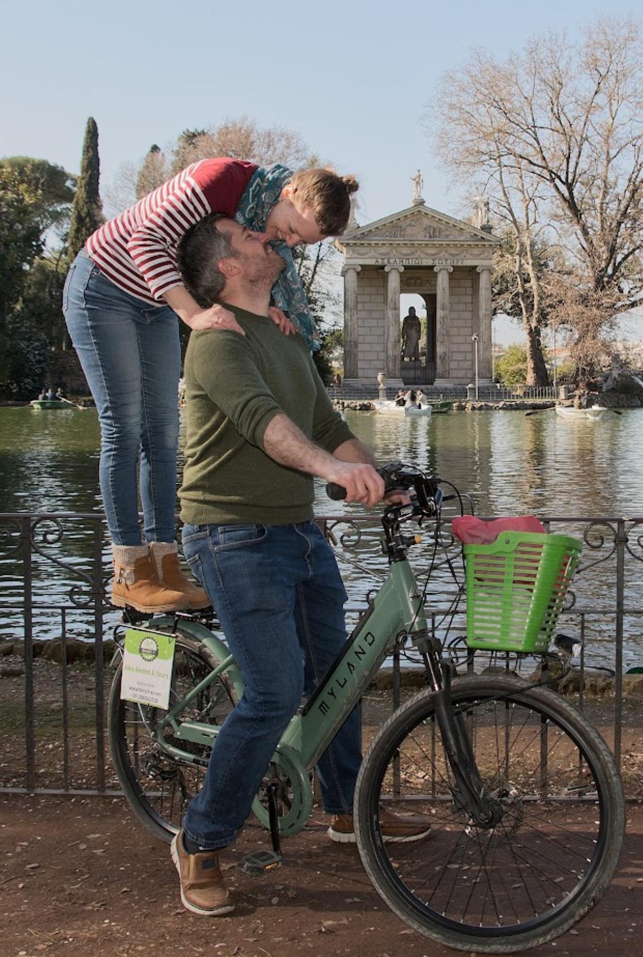 Villa Borghese bike tour Rome park cycling Pincio terrace — image 3
