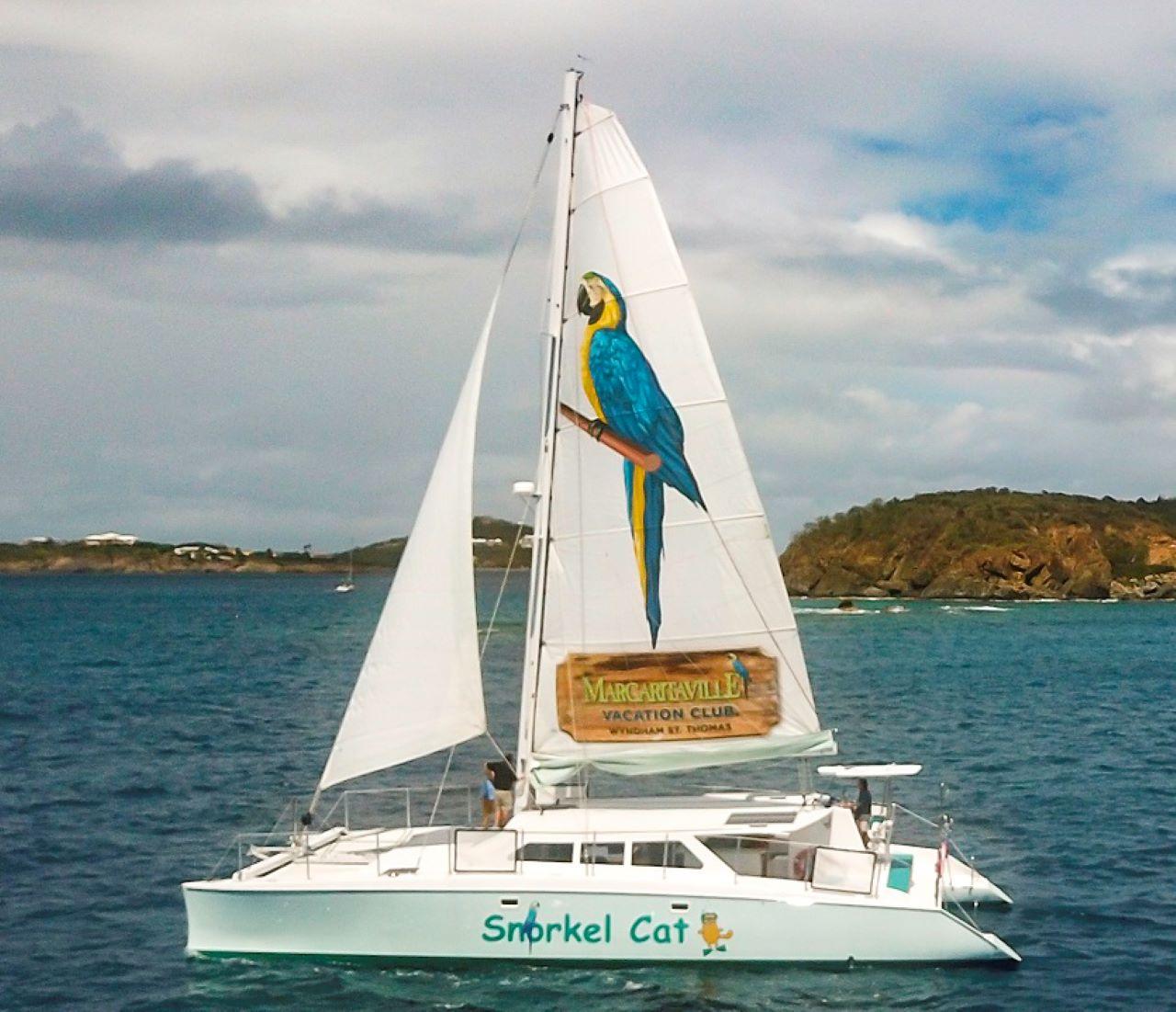St. Thomas Catamaran Snorkel Adventure with Meals
