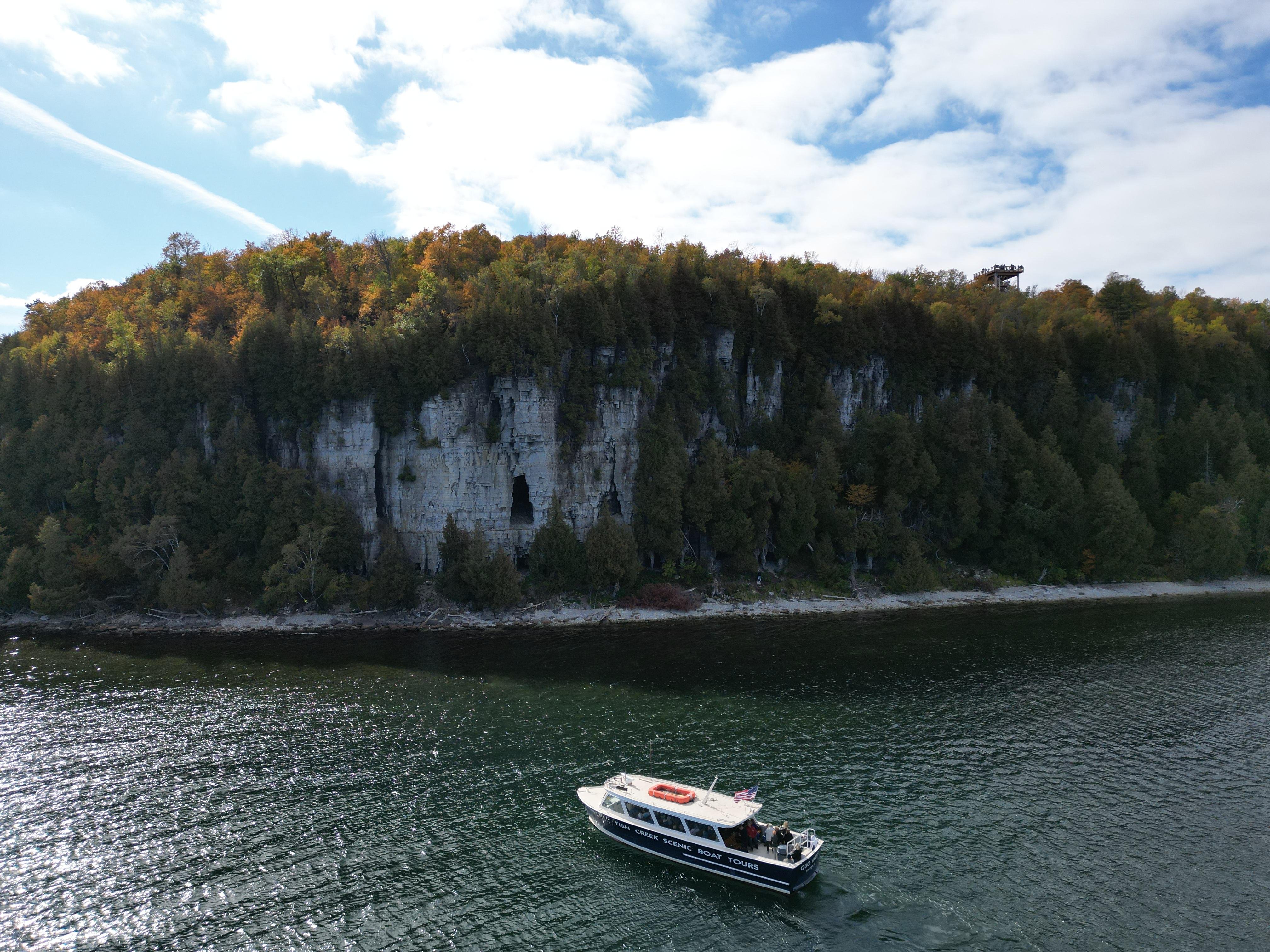 Peninsula State Park Shoreline & Cave Exploration Cruise