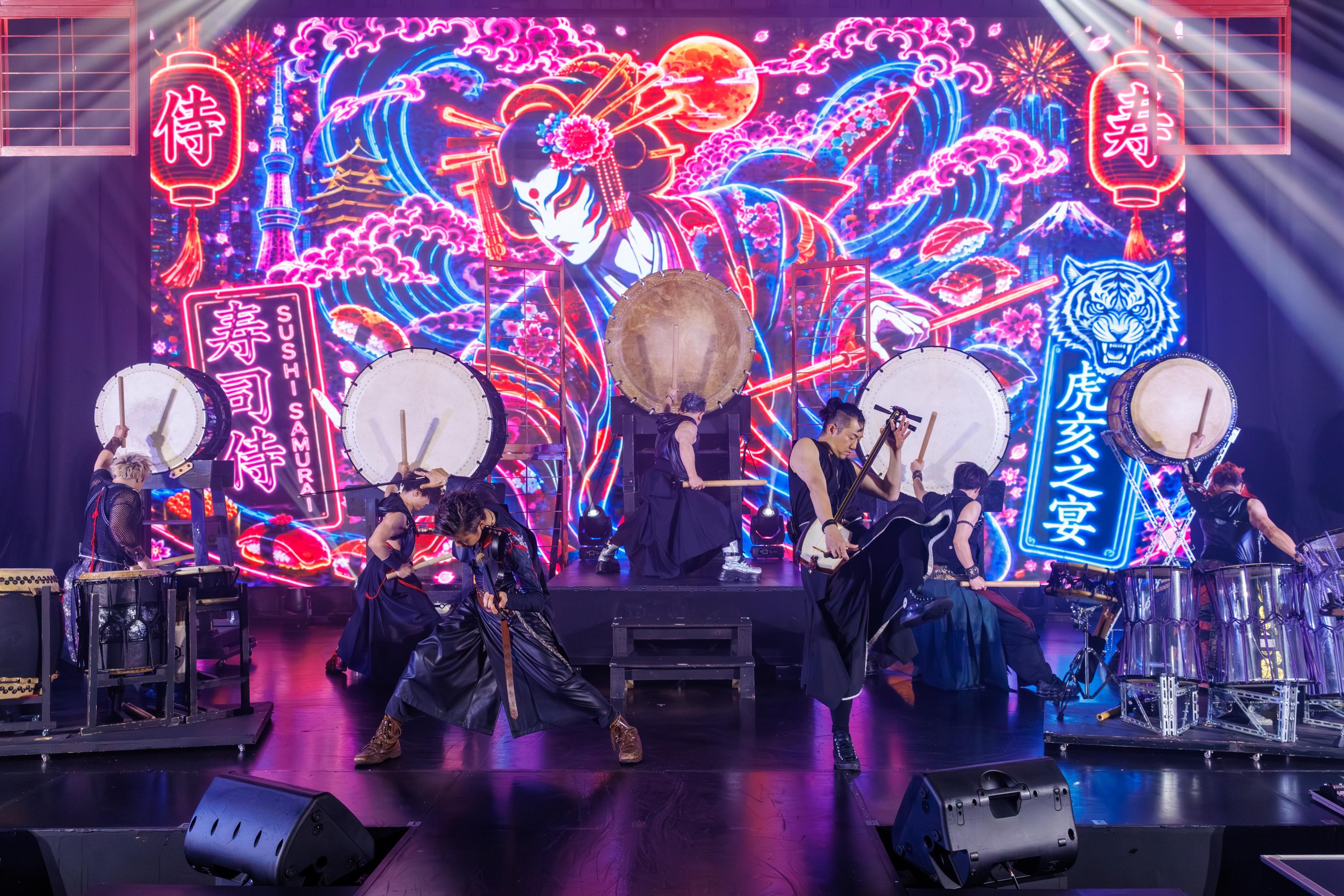 UTAGE Modern Taiko Drum Performance Near Kaiyukan Aquarium
