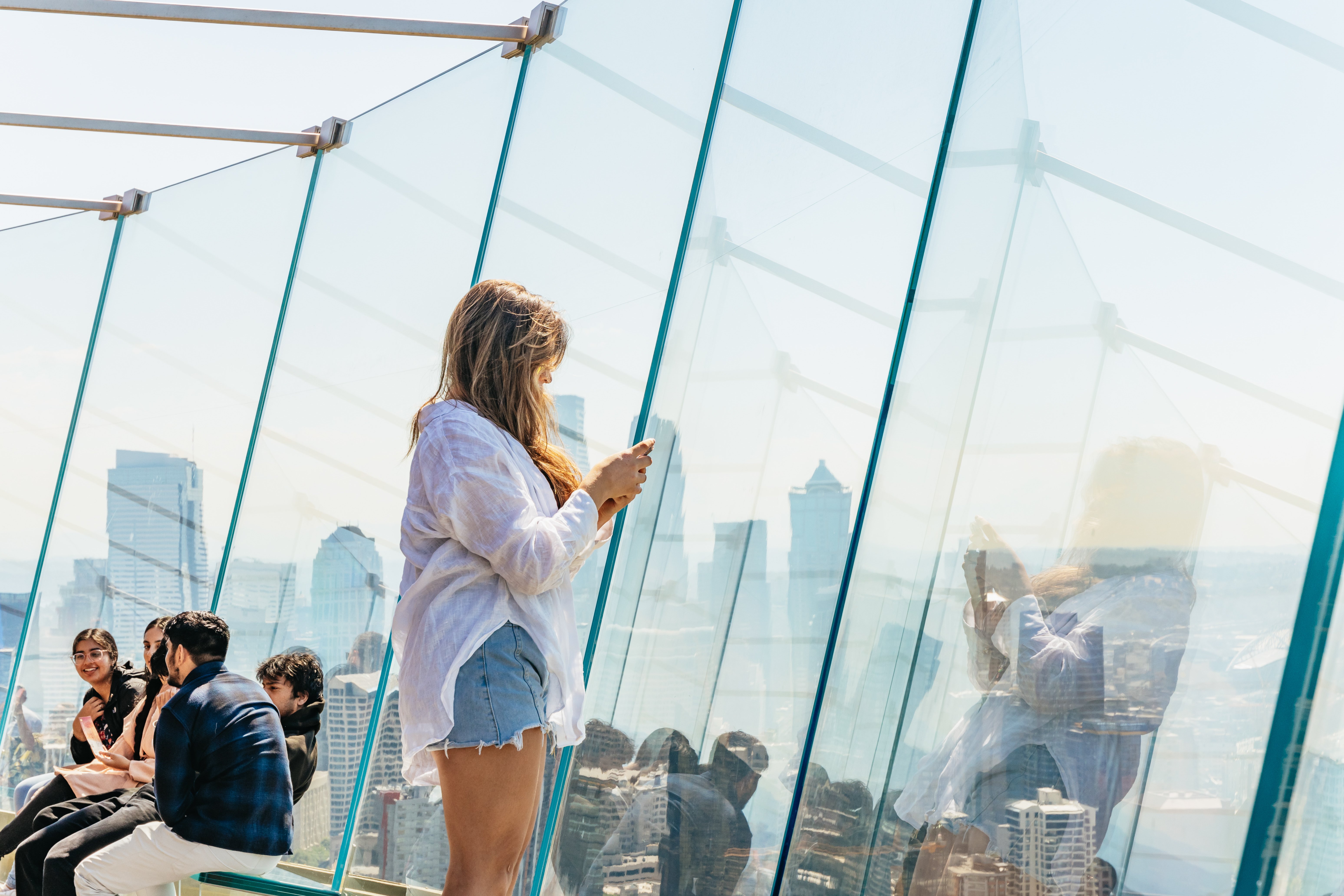 Space Needle Seattle — observation deck, glass floor, and Chihuly Garden and Glass — image 28