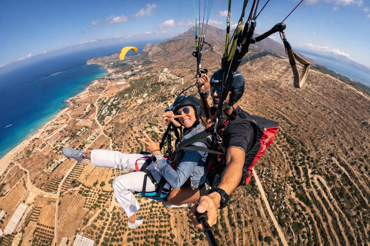 Crete Tandem Paratriking Adventure