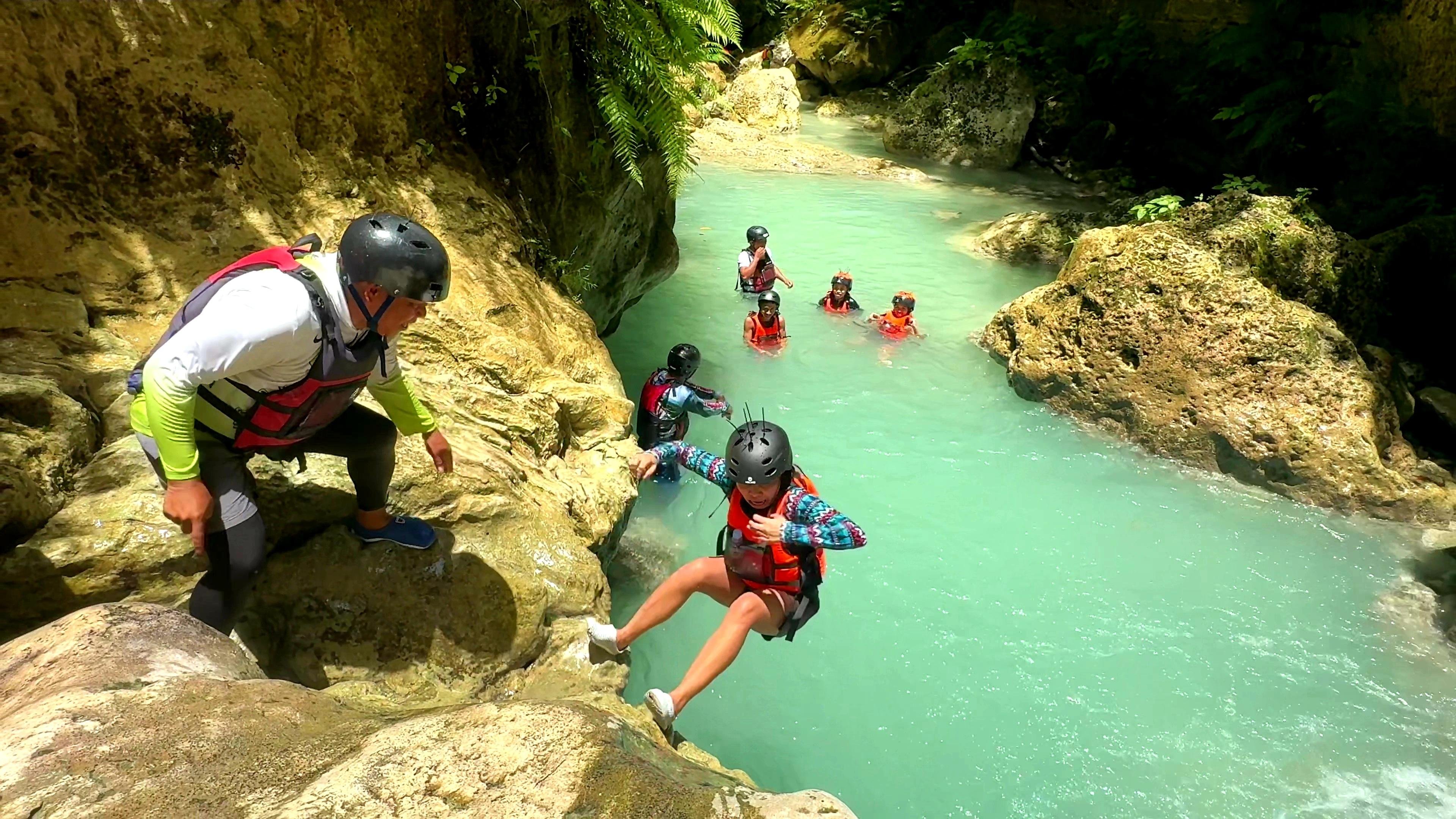 Cebu: Whale Shark Swim & Kawasan Falls Canyoneering Day Tour