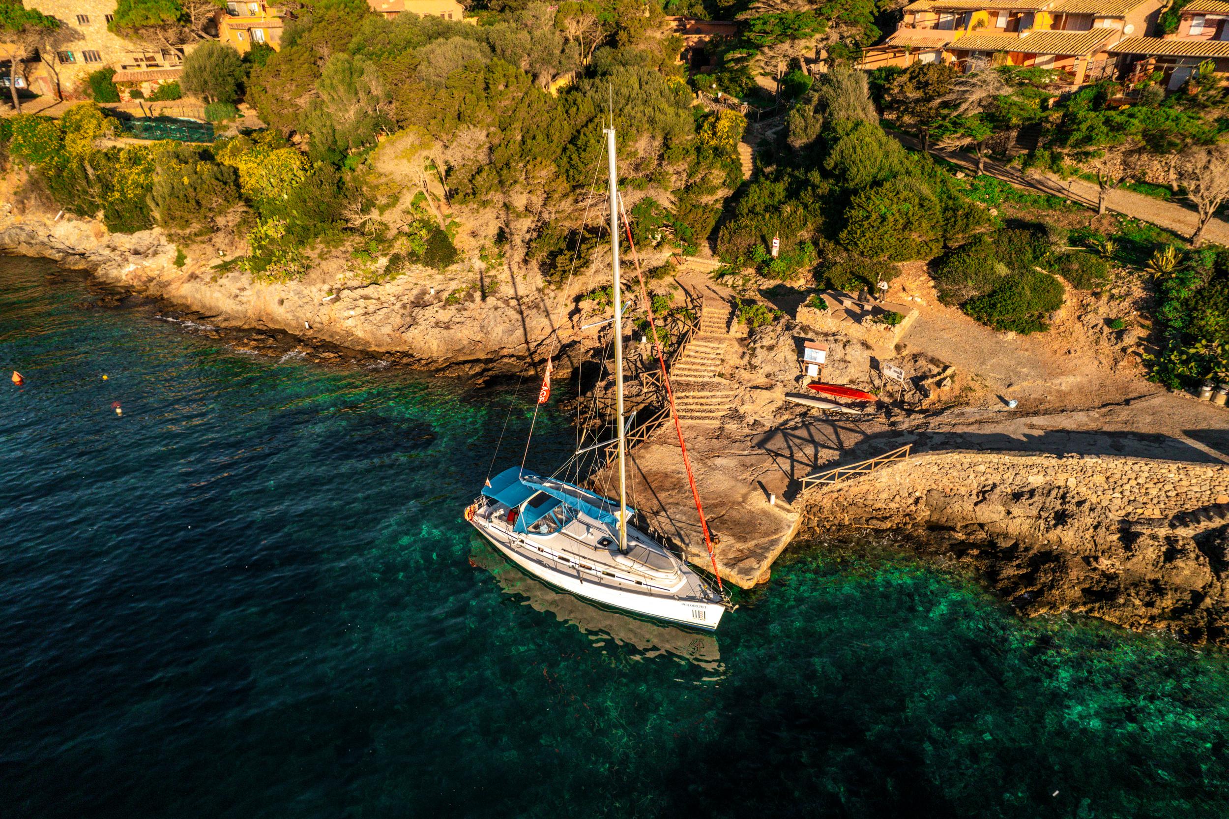 Golfo Aranci Sailing Trip to Figarolo Island with Aperitivo