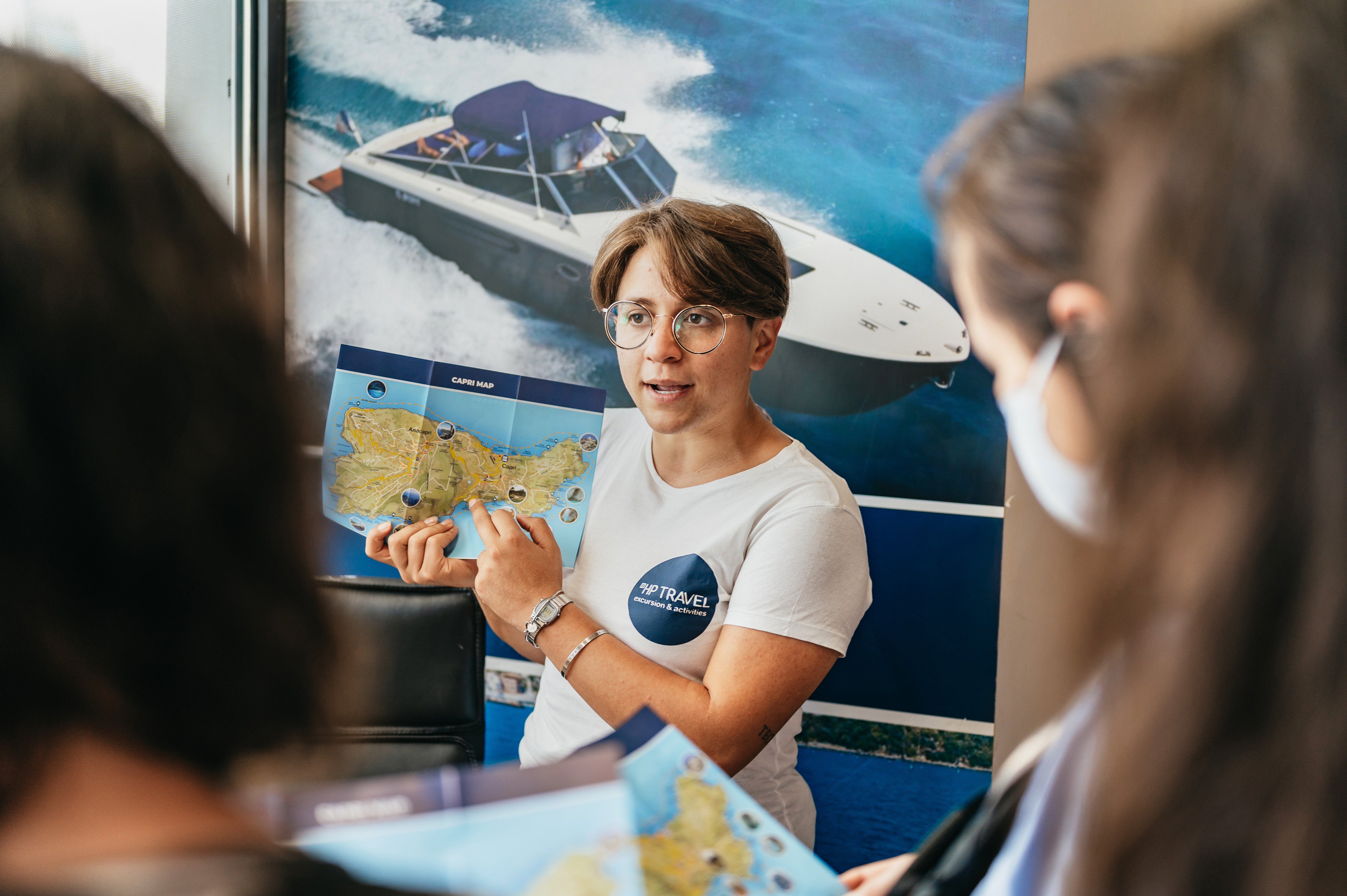 Naples/Sorrento:Gulf of Naples & Capri Sightseeing Boat Tour
