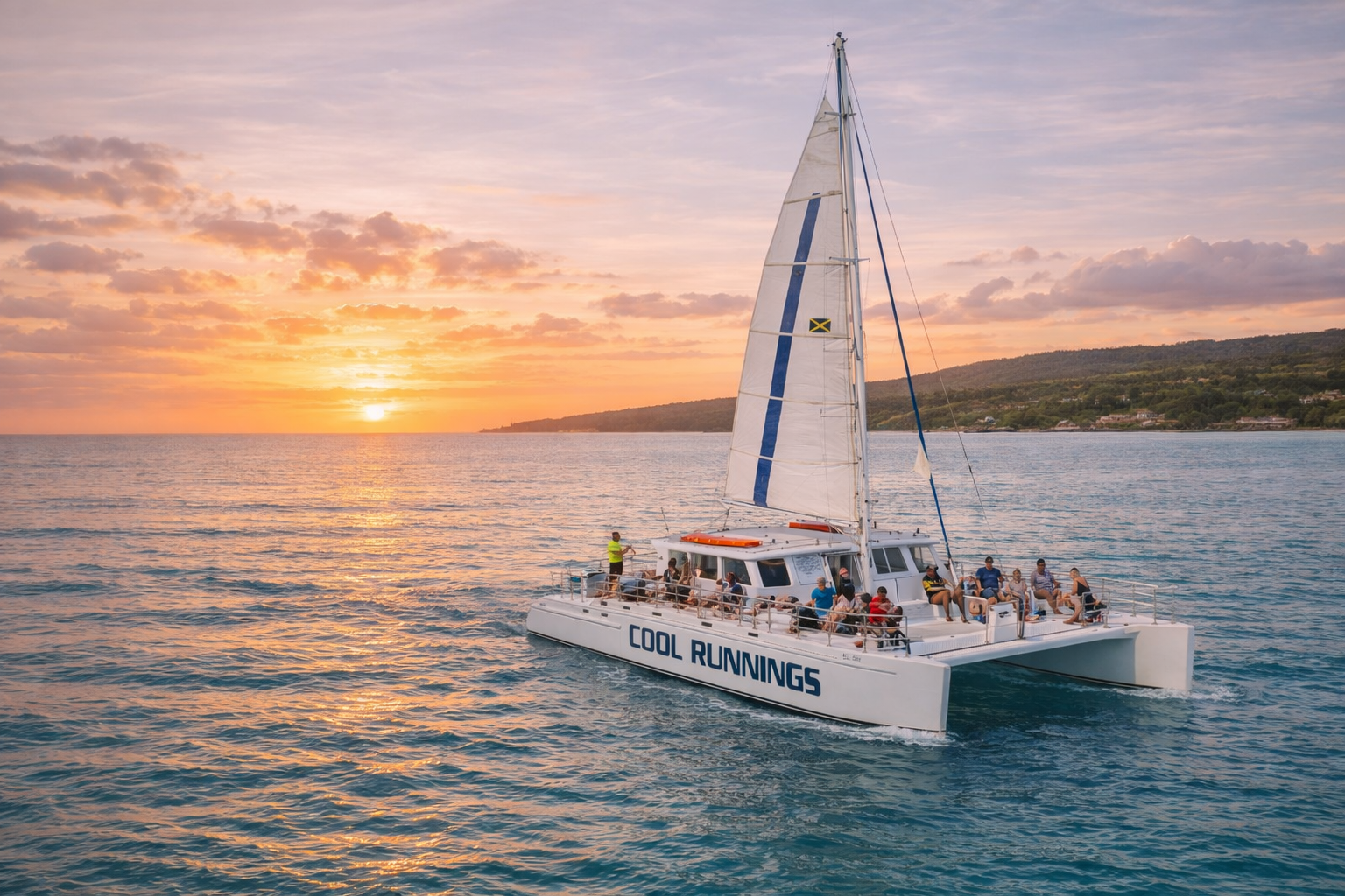 Ocho Rios Sunset Catamaran Dinner Cruise