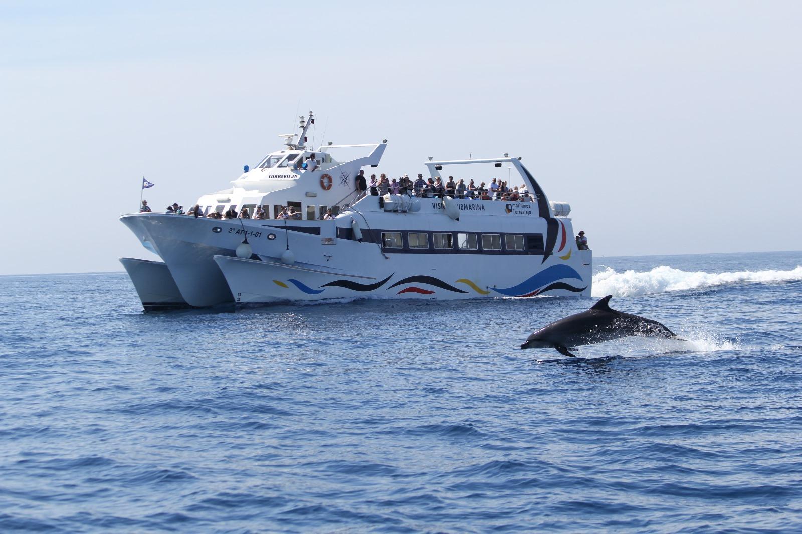 Tabarca Island Catamaran with Underwater Viewing