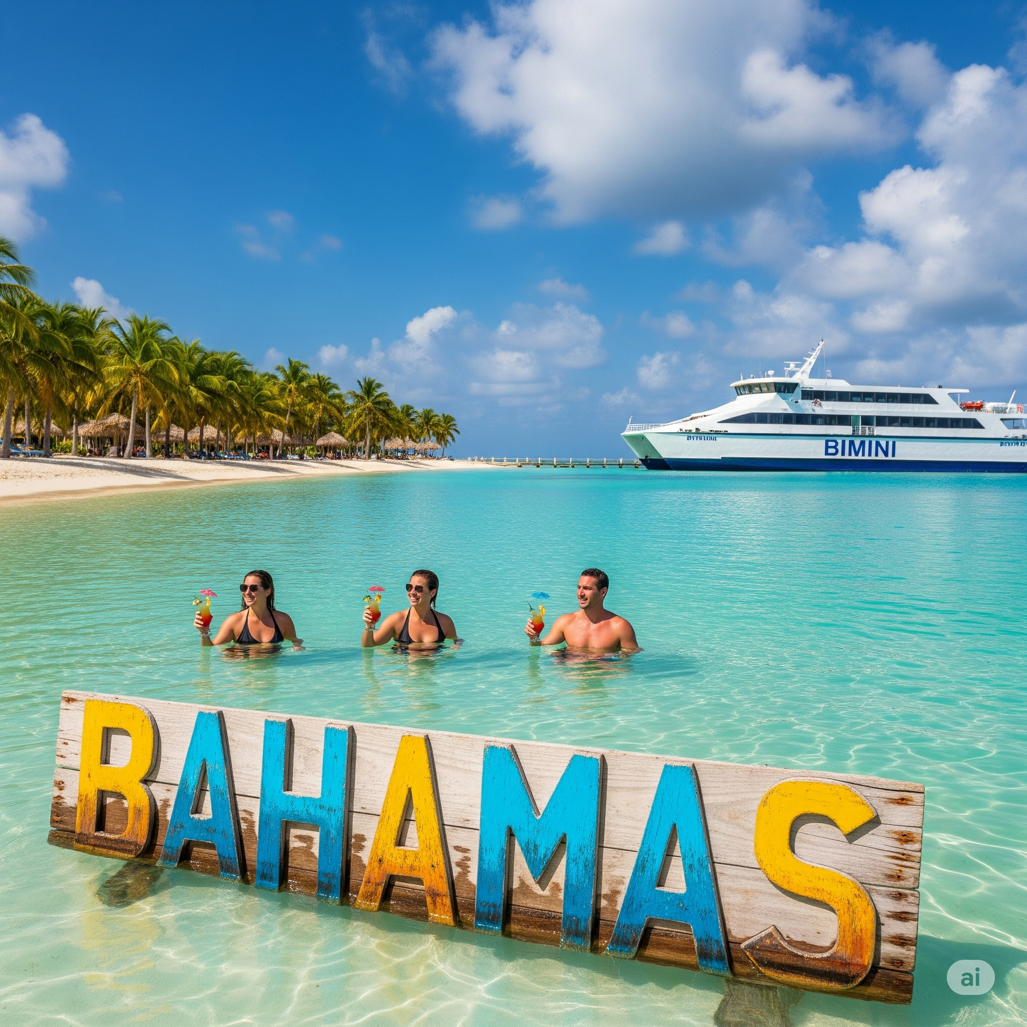 Bahamas Day Escape: Bimini or Grand Bahama Ferry