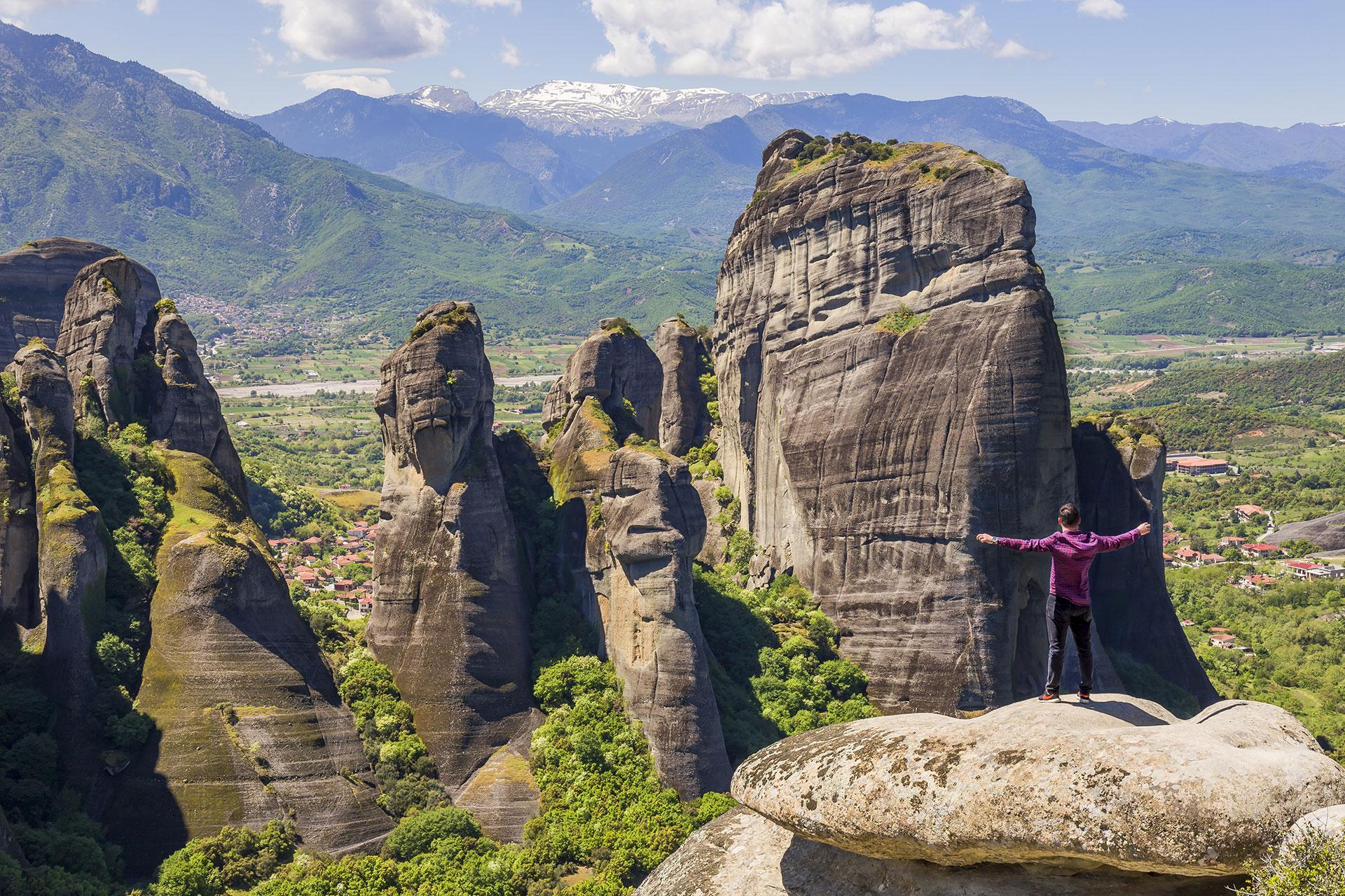 Athens to Meteora: Full-Day Trip with Monastery Visits, Caves & Coastal Stops