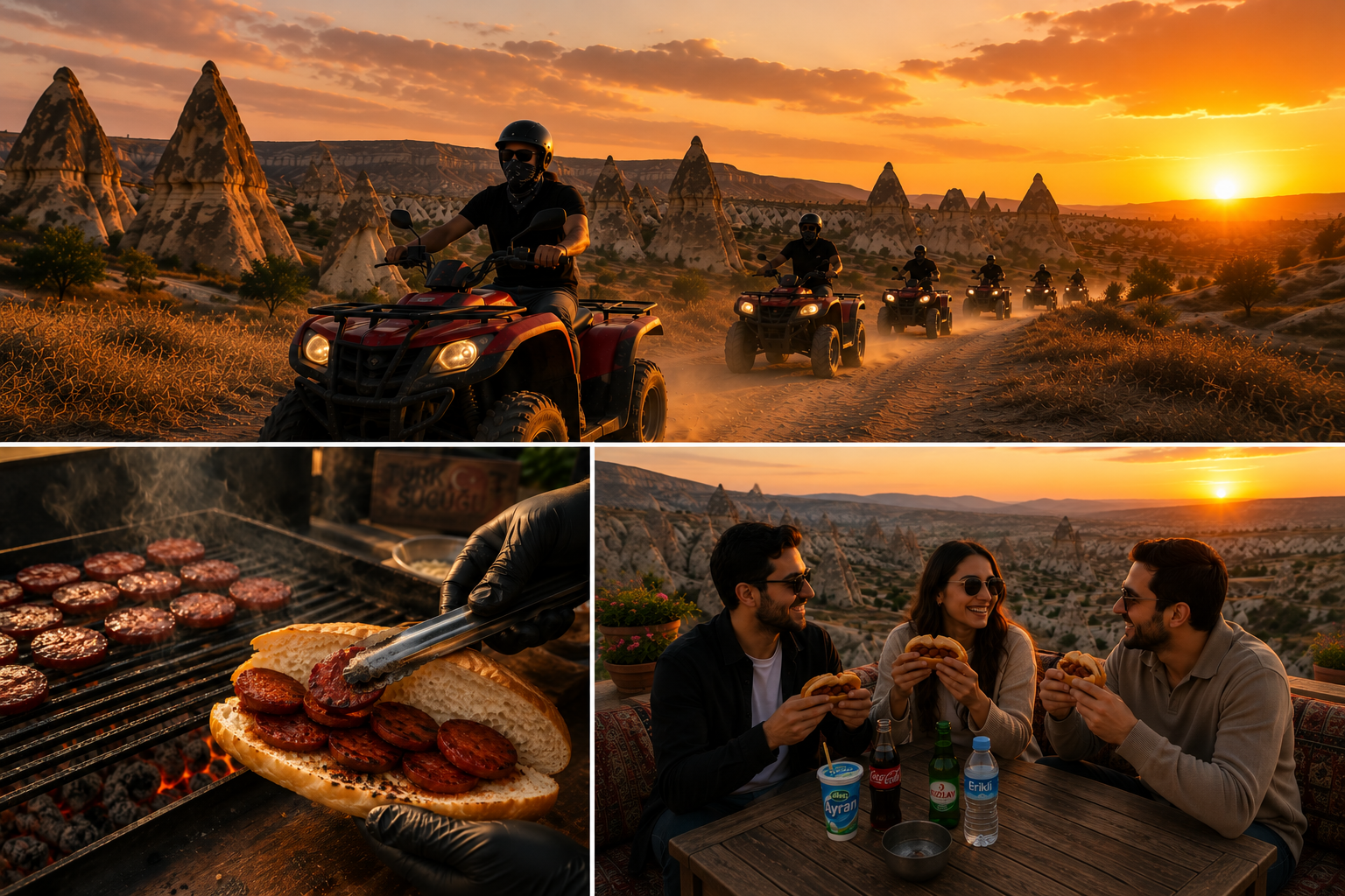 Cappadocia Quad Bike Adventure & Sunset Barbecue