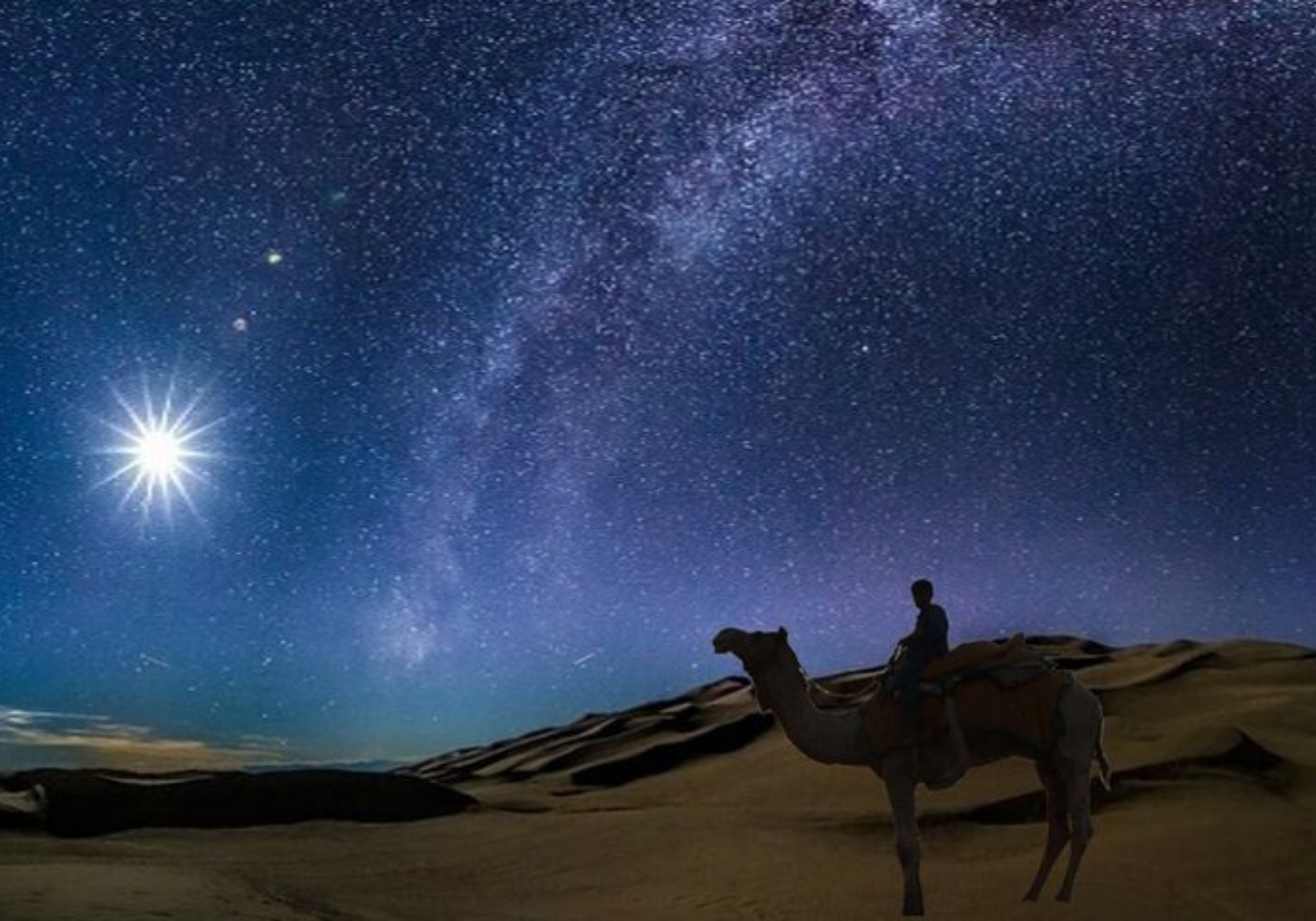 Night Desert Safari with Stargazing & Camel Ride