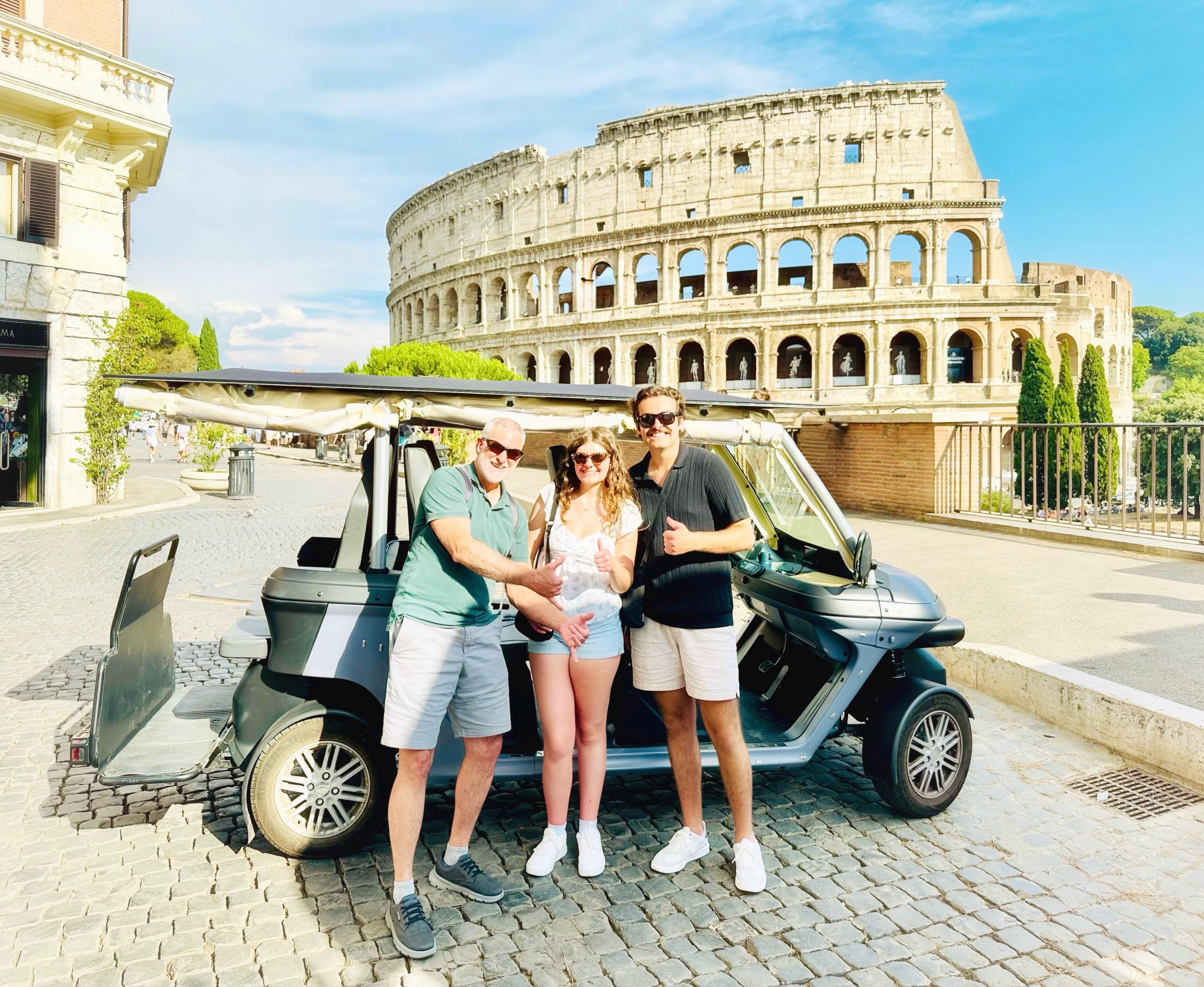 Rome Private Guided City Highlights Tour by Golf Cart - 2026 (Verified Reviews)