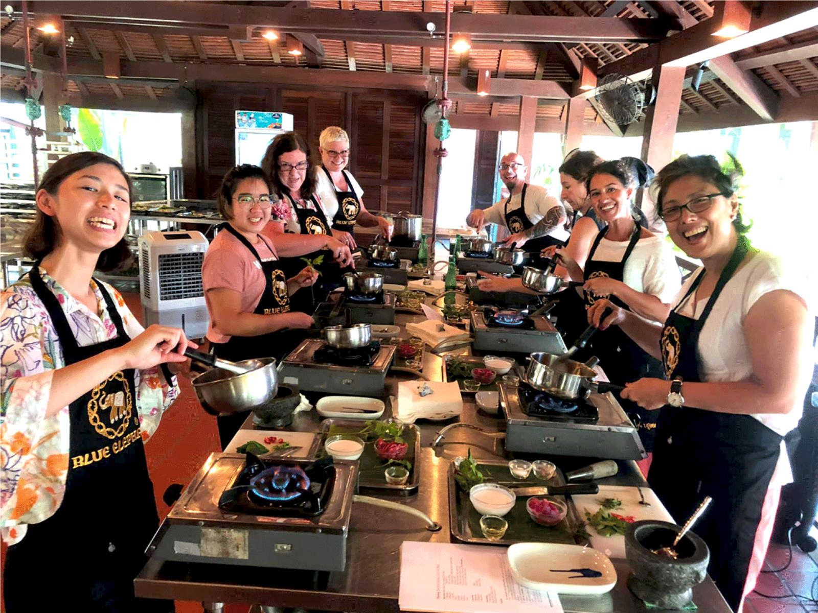 Blue Elephant Thai Cooking Class & Market Tour