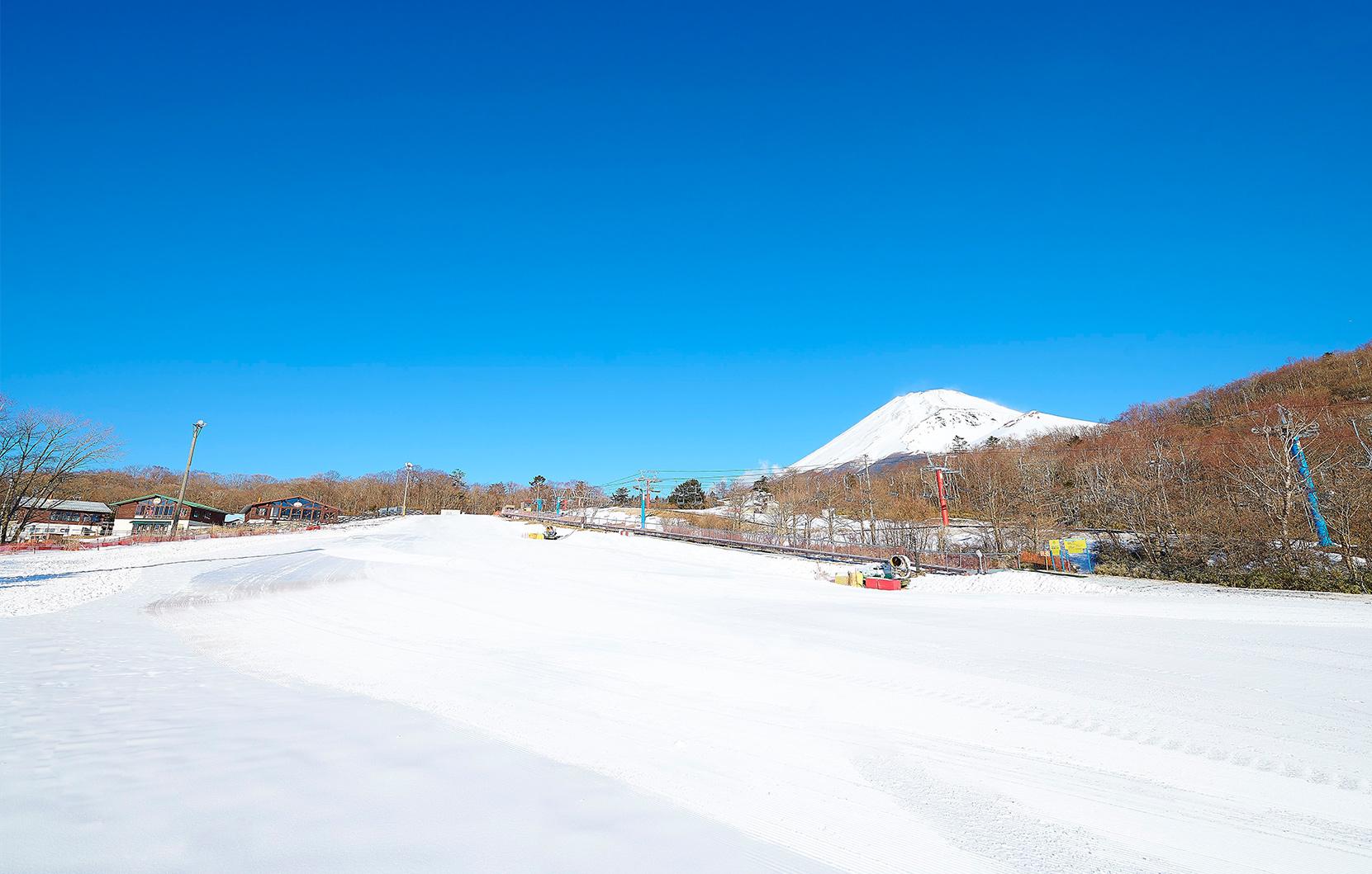 Mount Fuji Snow Day: Skiing & Winter Fun at Yeti Resort from Tokyo