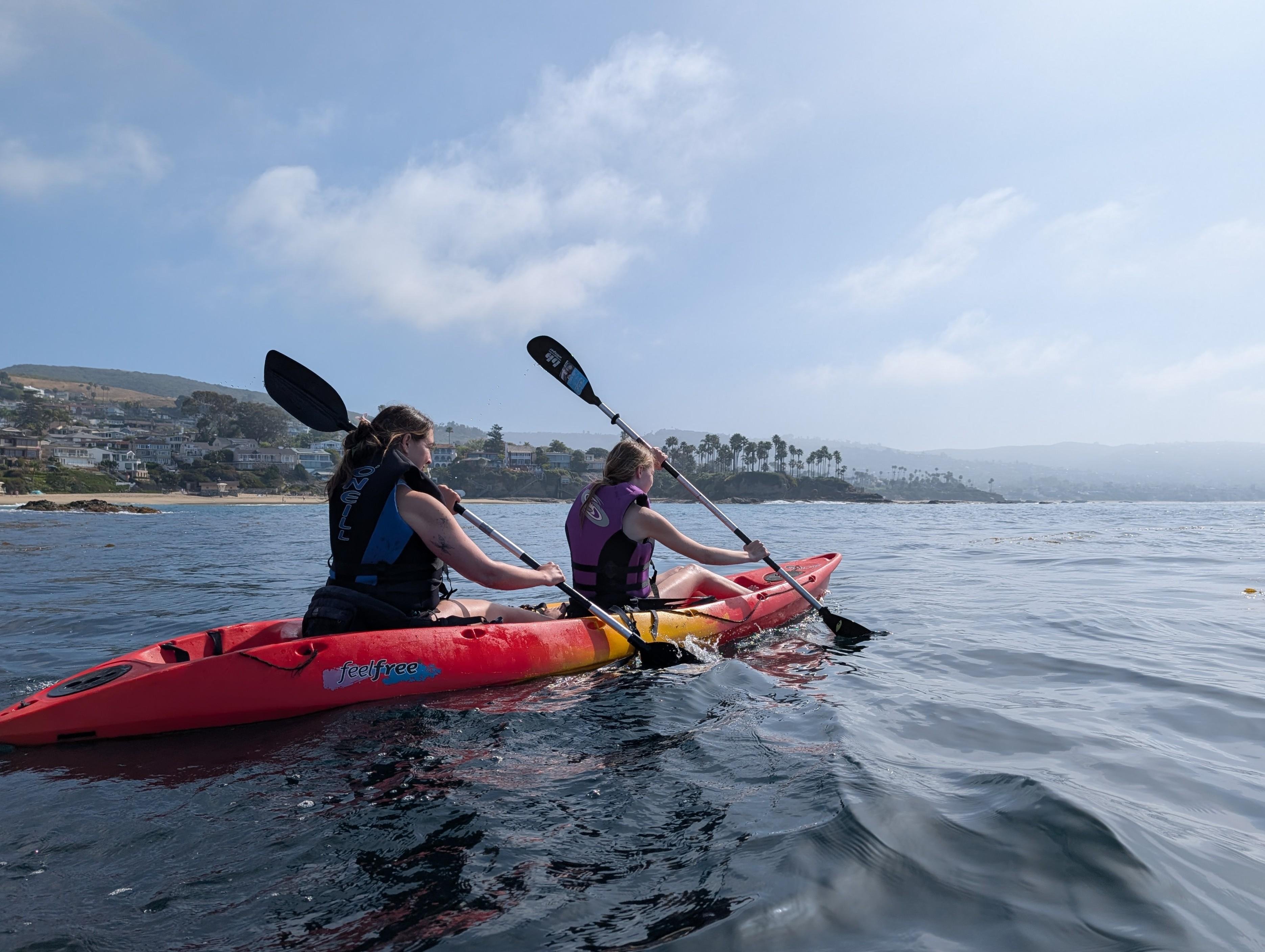 Private Ocean Kayaking Tour in Laguna Beach