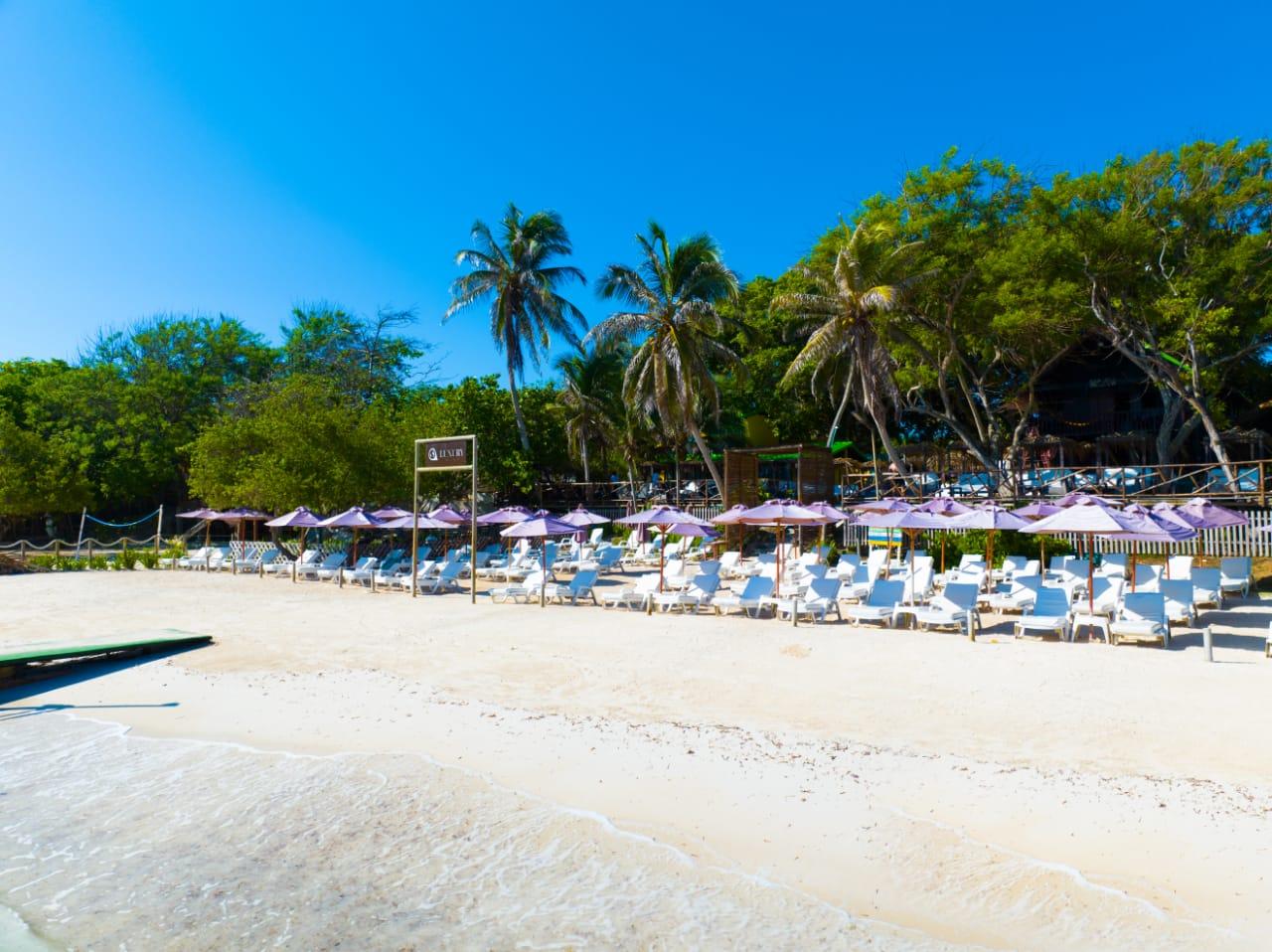Rosario Islands Beach Club with Open Bar