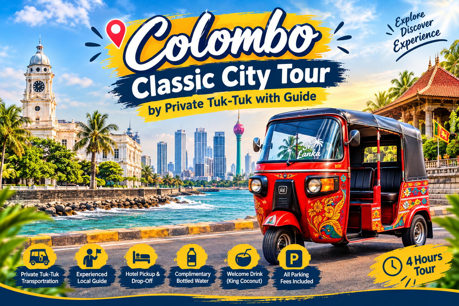 Private Tuk-Tuk City Discovery with Local Guide