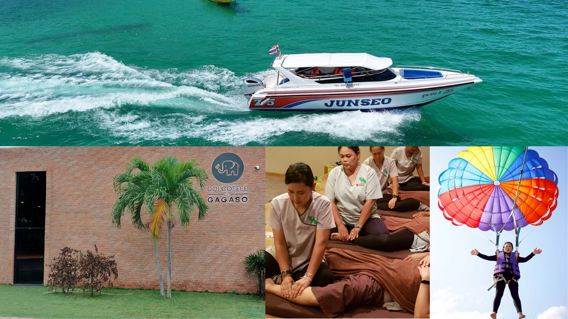 Koh Larn Island Day Trip with Thai Massage & Speedboat from Pattaya