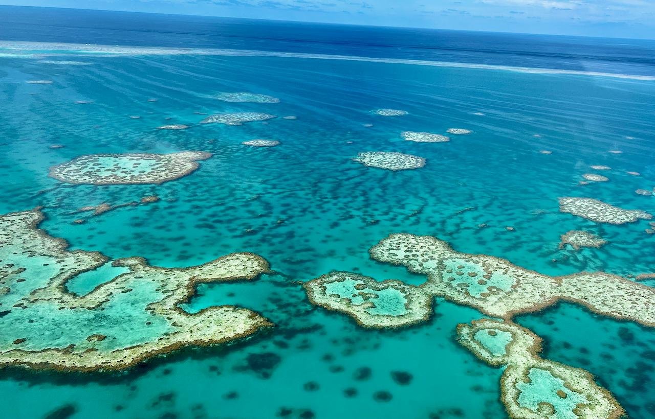 Whitsundays & Great Barrier Reef Scenic Flight from Airlie Beach