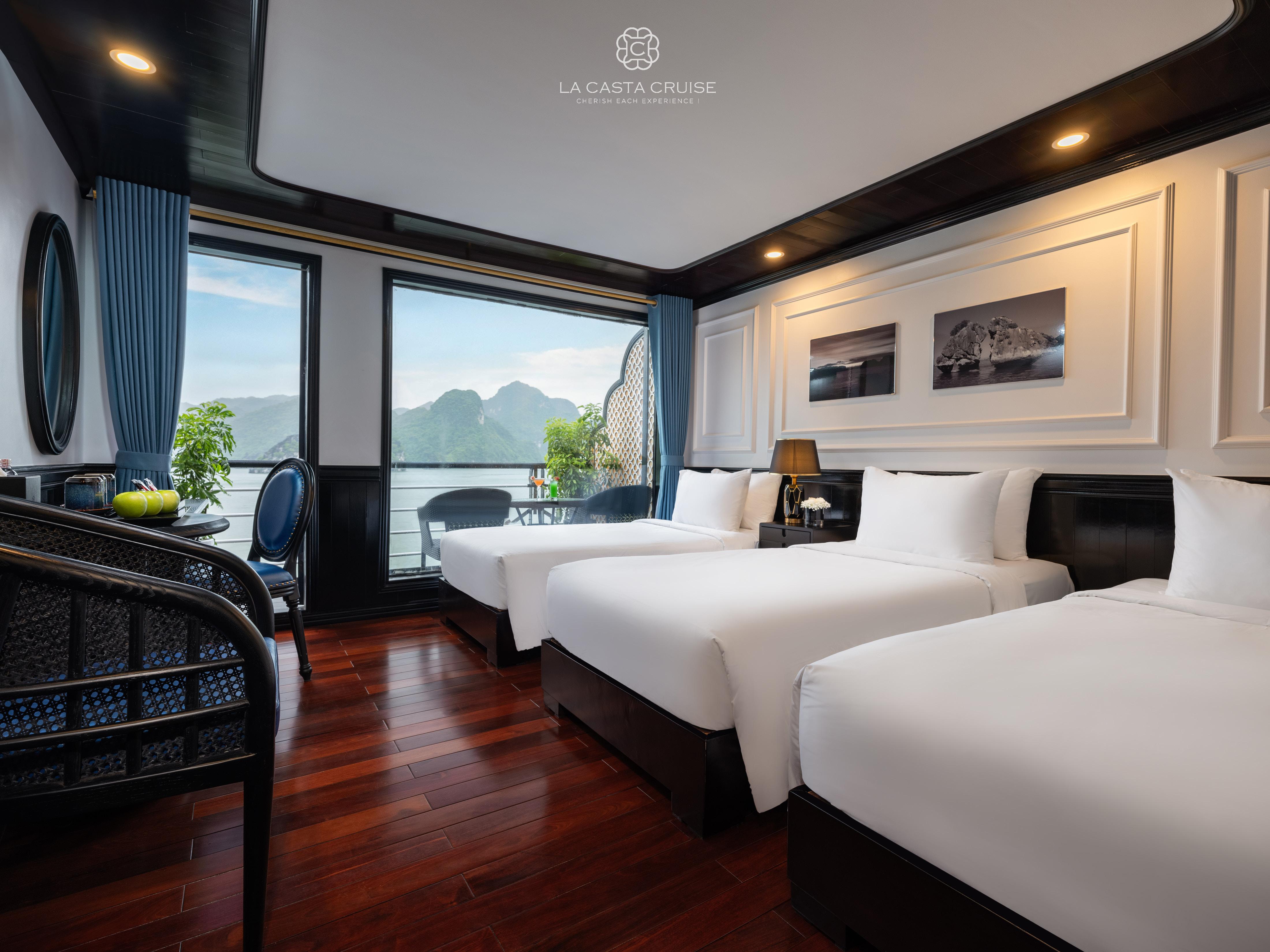 Hanoi: 2-Day Lan Ha & Halong Bay 5-Star Cruise with Private Balcony