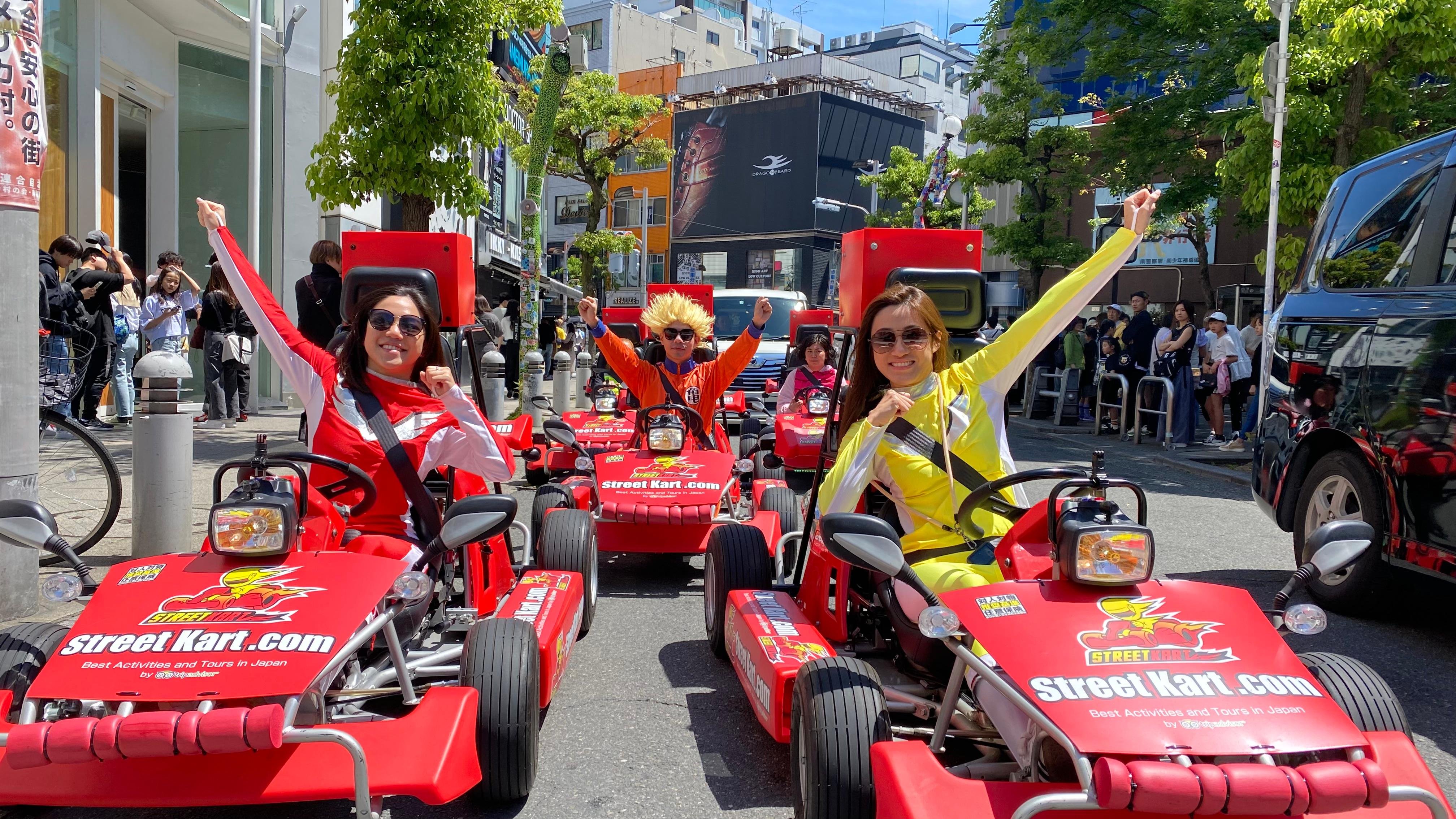 Osaka Street Go-Kart Tour with Costumes