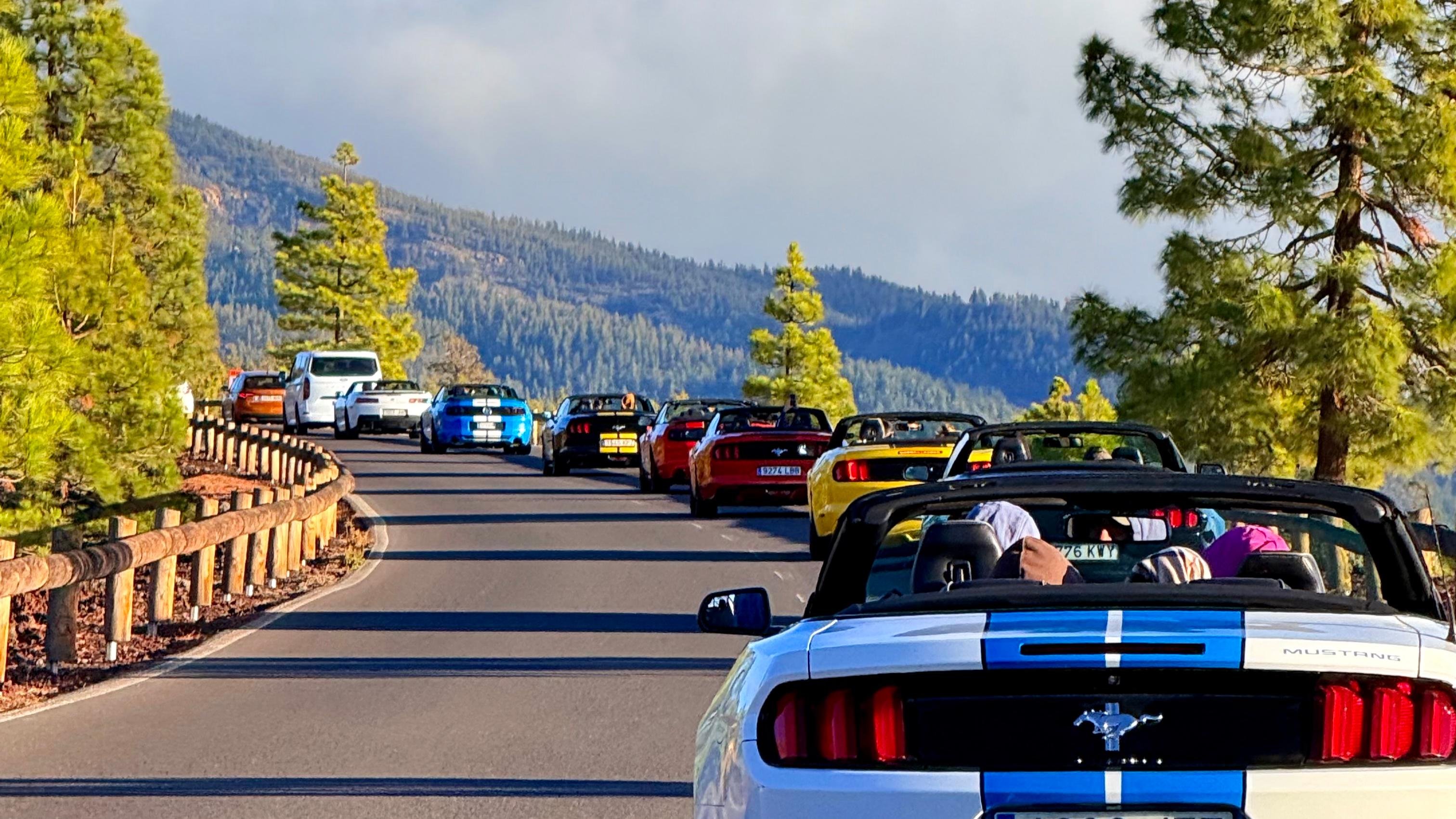 Mount Teide Sunset Tour by Ford Mustang Convertible