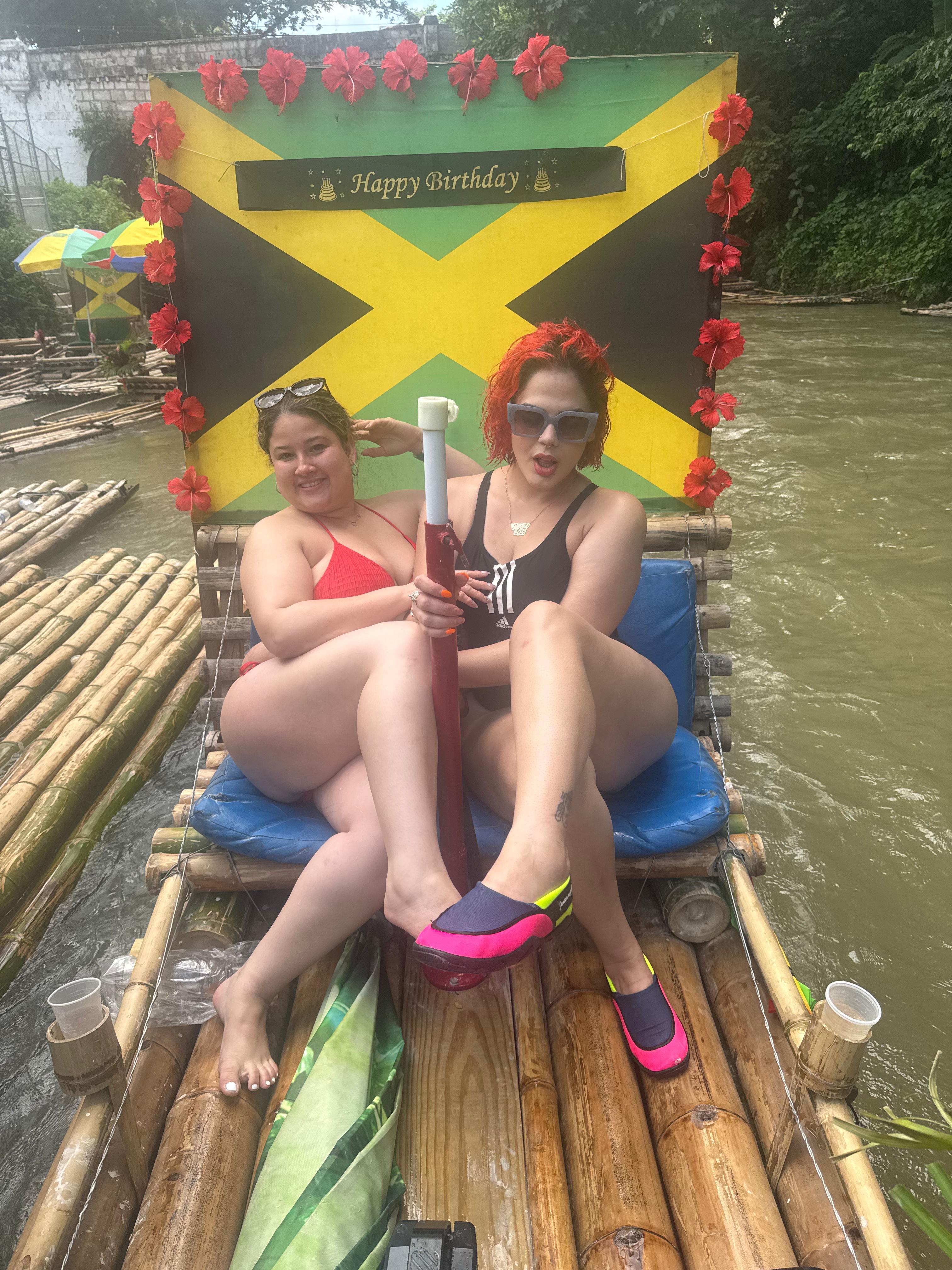 Great River Bamboo Rafting & Limestone Foot Massage