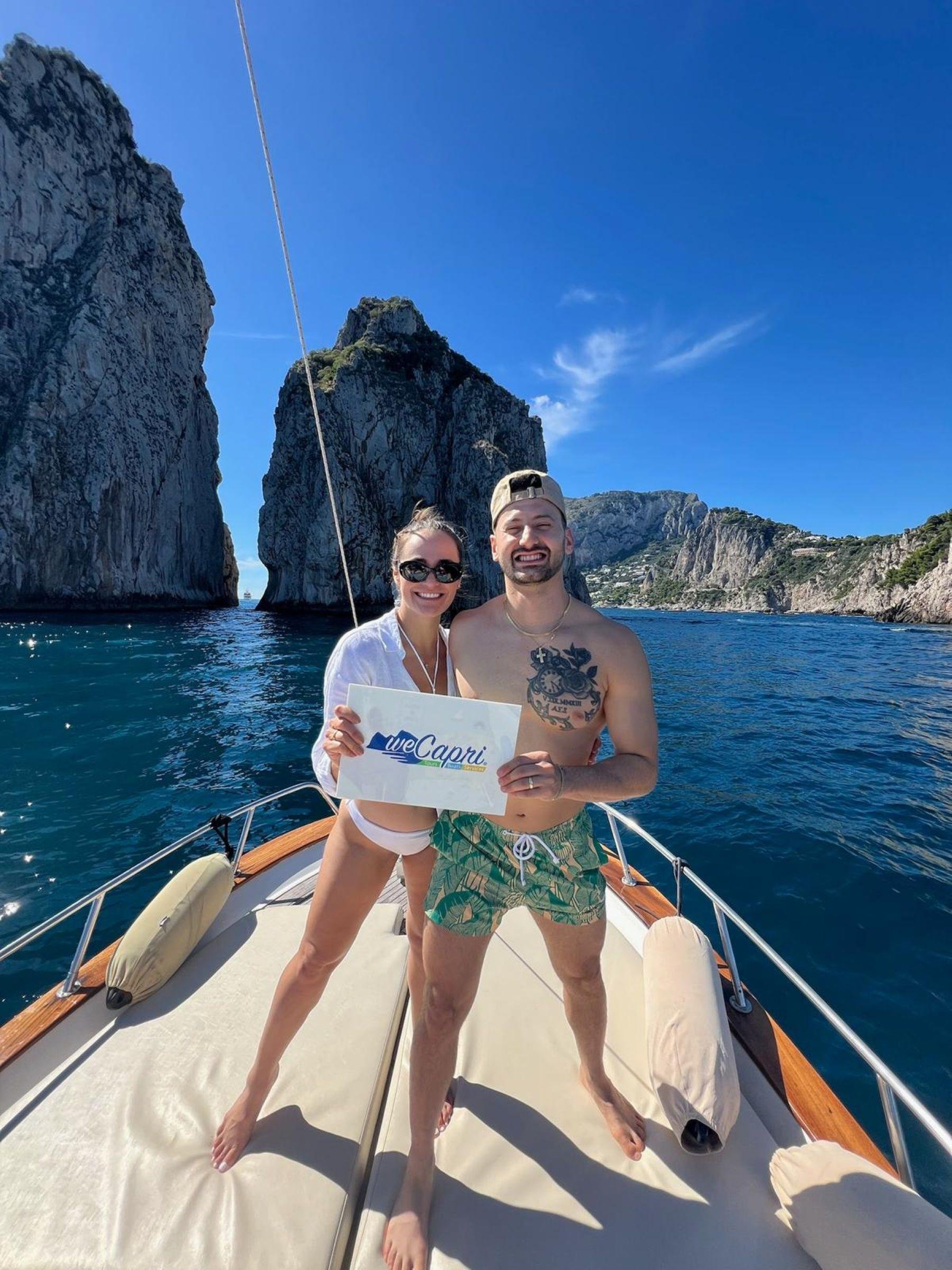 Capri Private Boat Tour: Faraglioni, Sea Caves & Swimming Stops