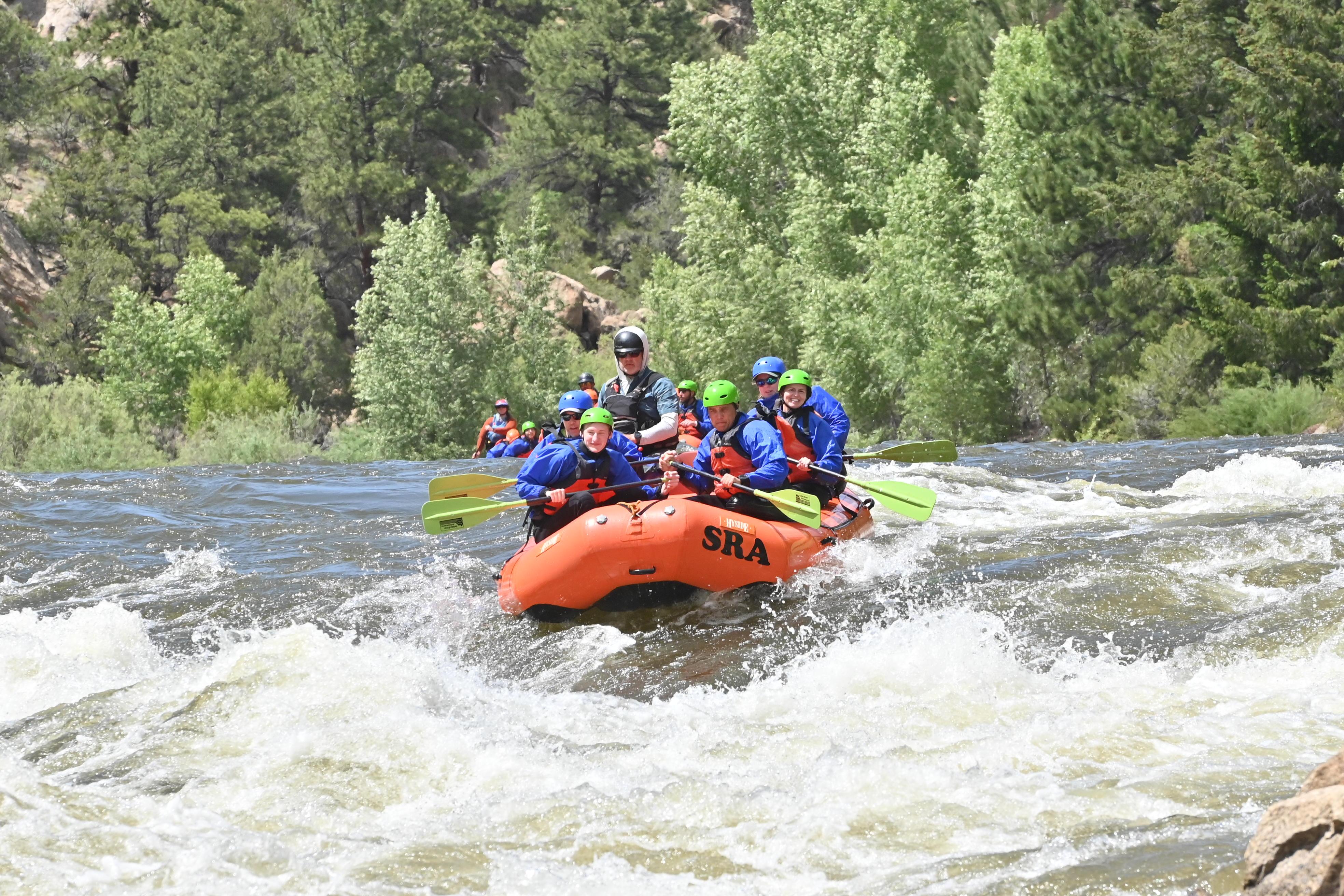 Browns Canyon Half-Day Whitewater Rafting