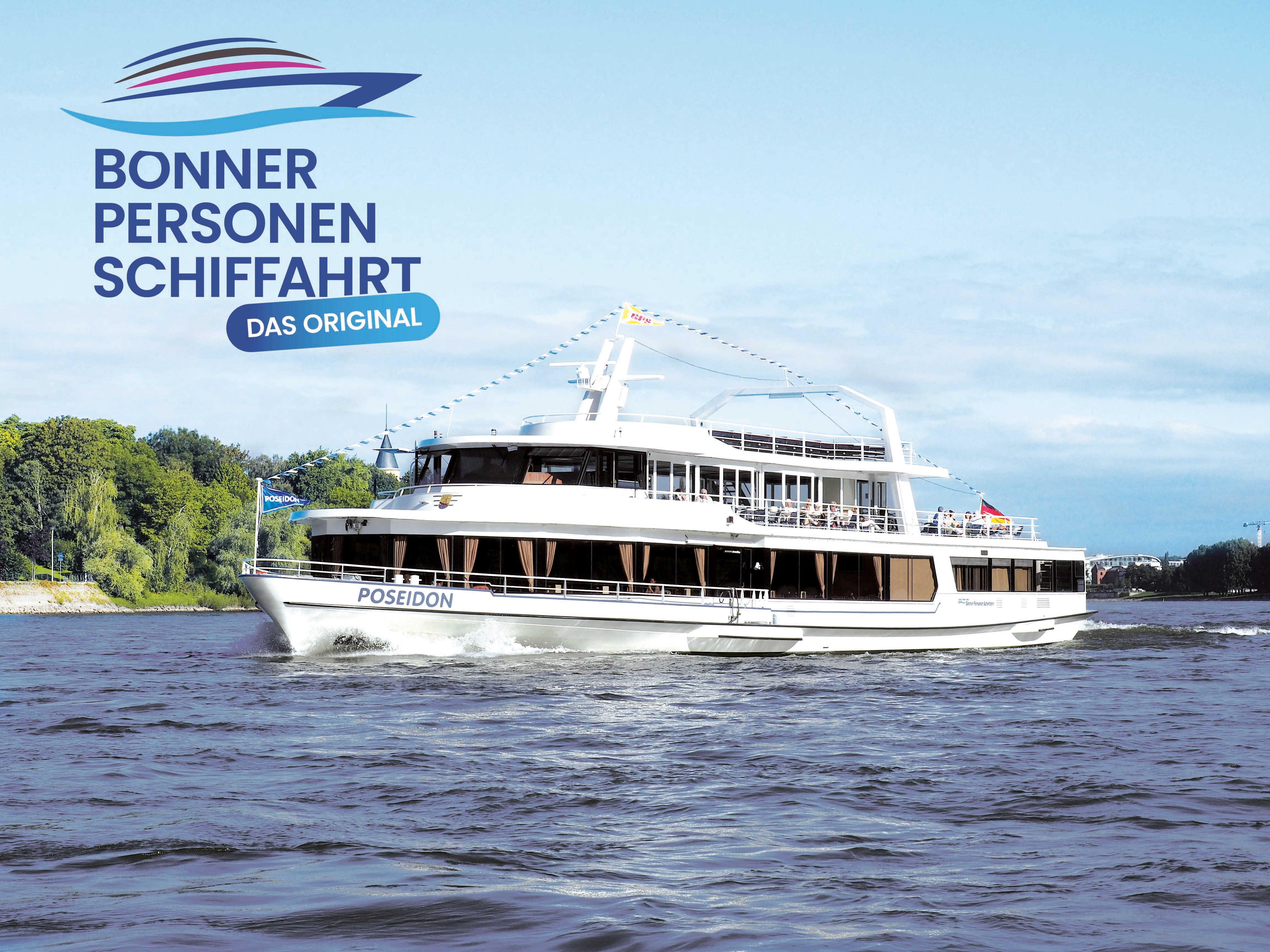 Bonn Flusskreuzfahrt Königswinter Rhein