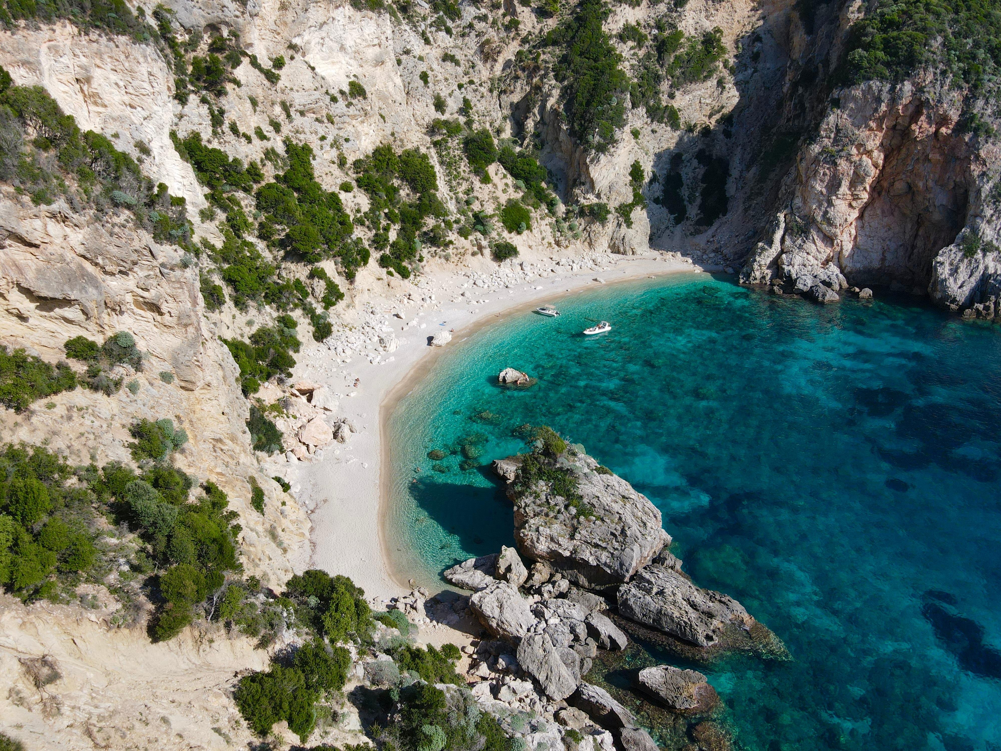 West Coast Blue Caves & Beach Cruise from Ermones
