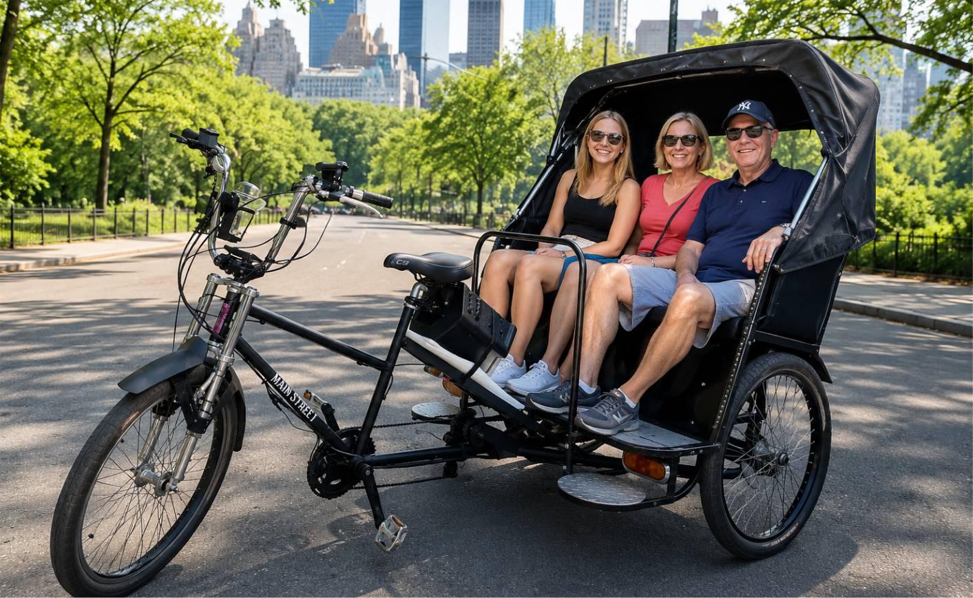 Central Park & Manhattan Pedicab Tour