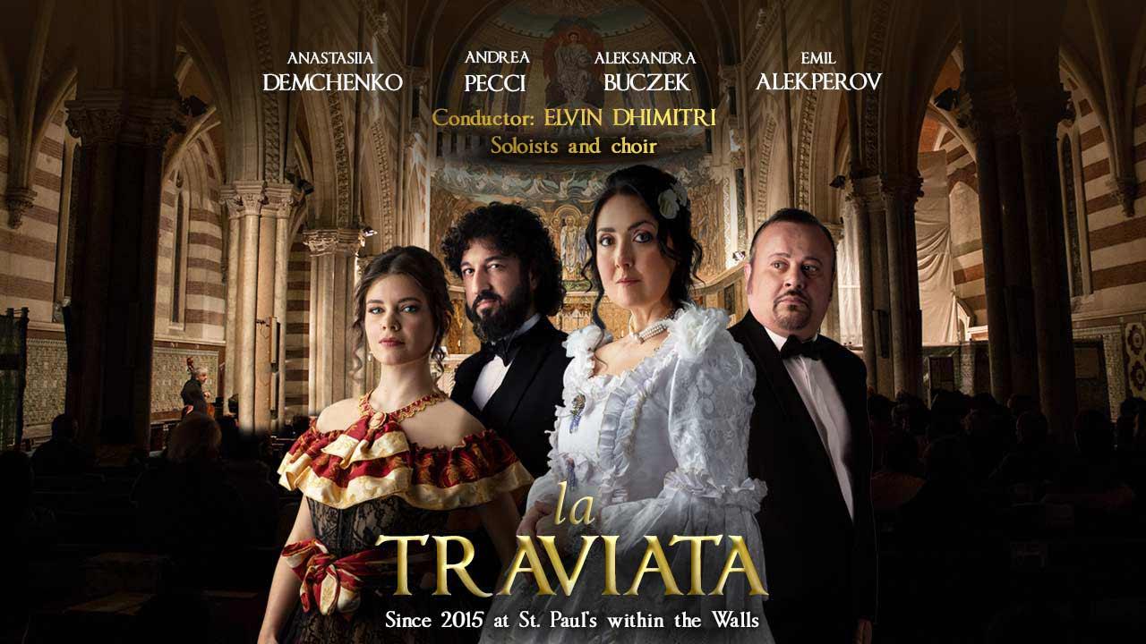 Verdi's La Traviata Opera Performance at St Paul's Church