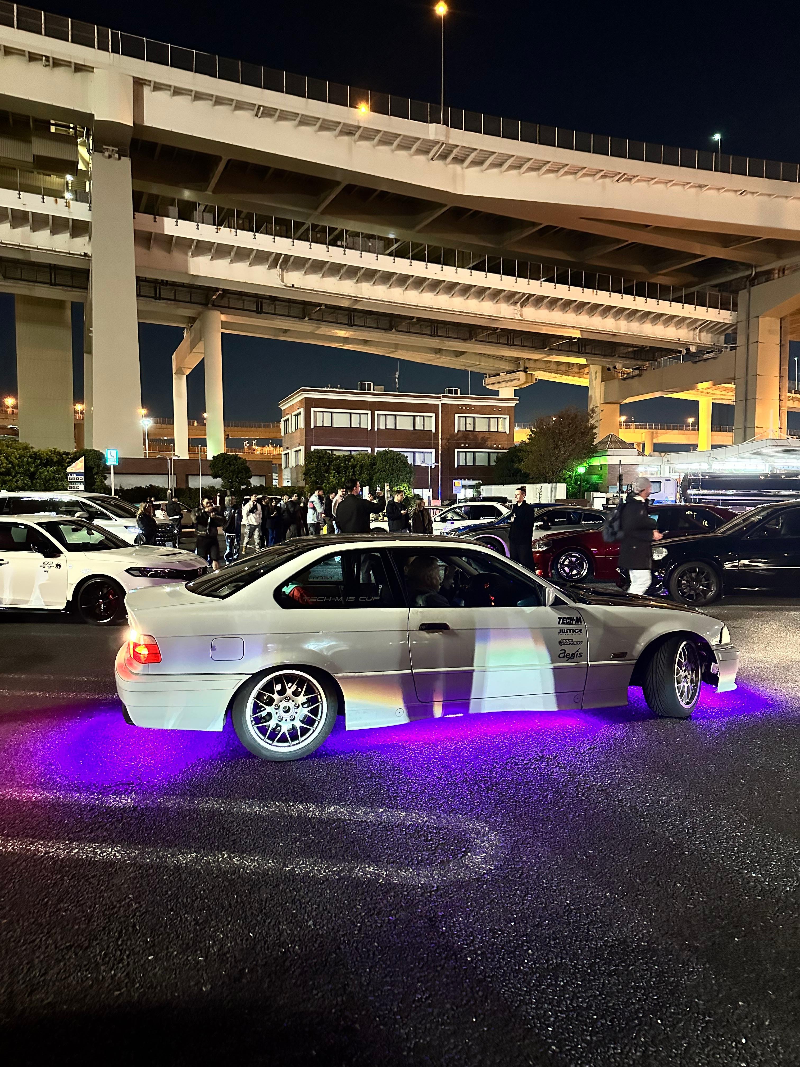 Tokyo: Night Tour with S63 AMG and Daikoku Parking Area