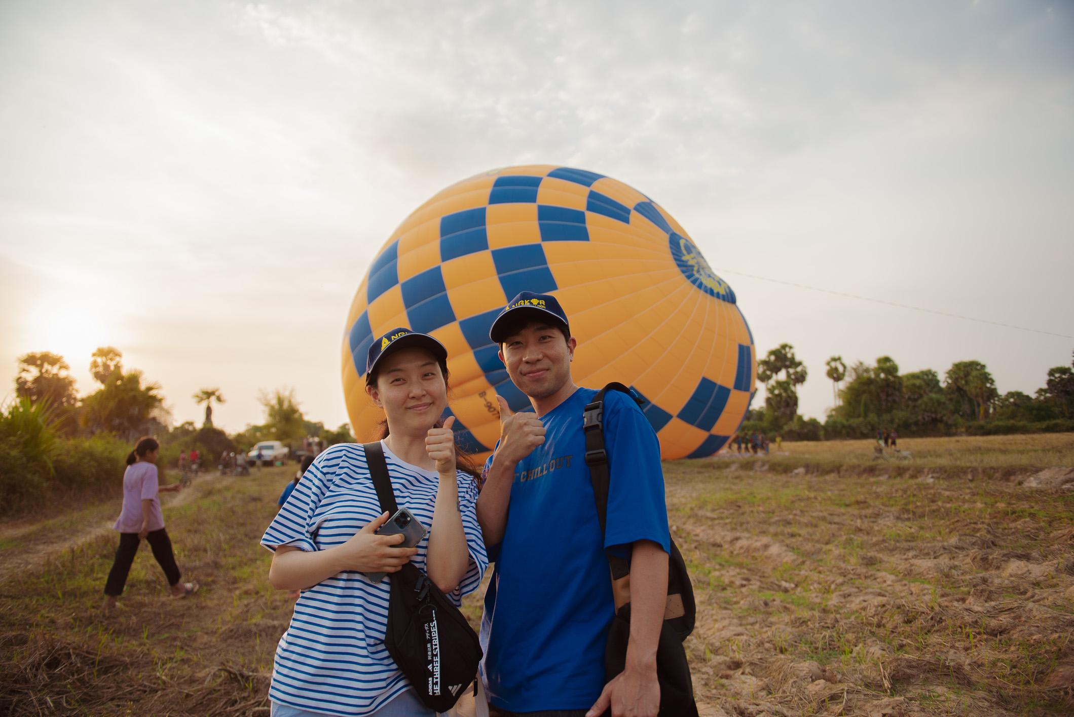 Angkor Sunrise & Sunset Hot Air Balloon Flight