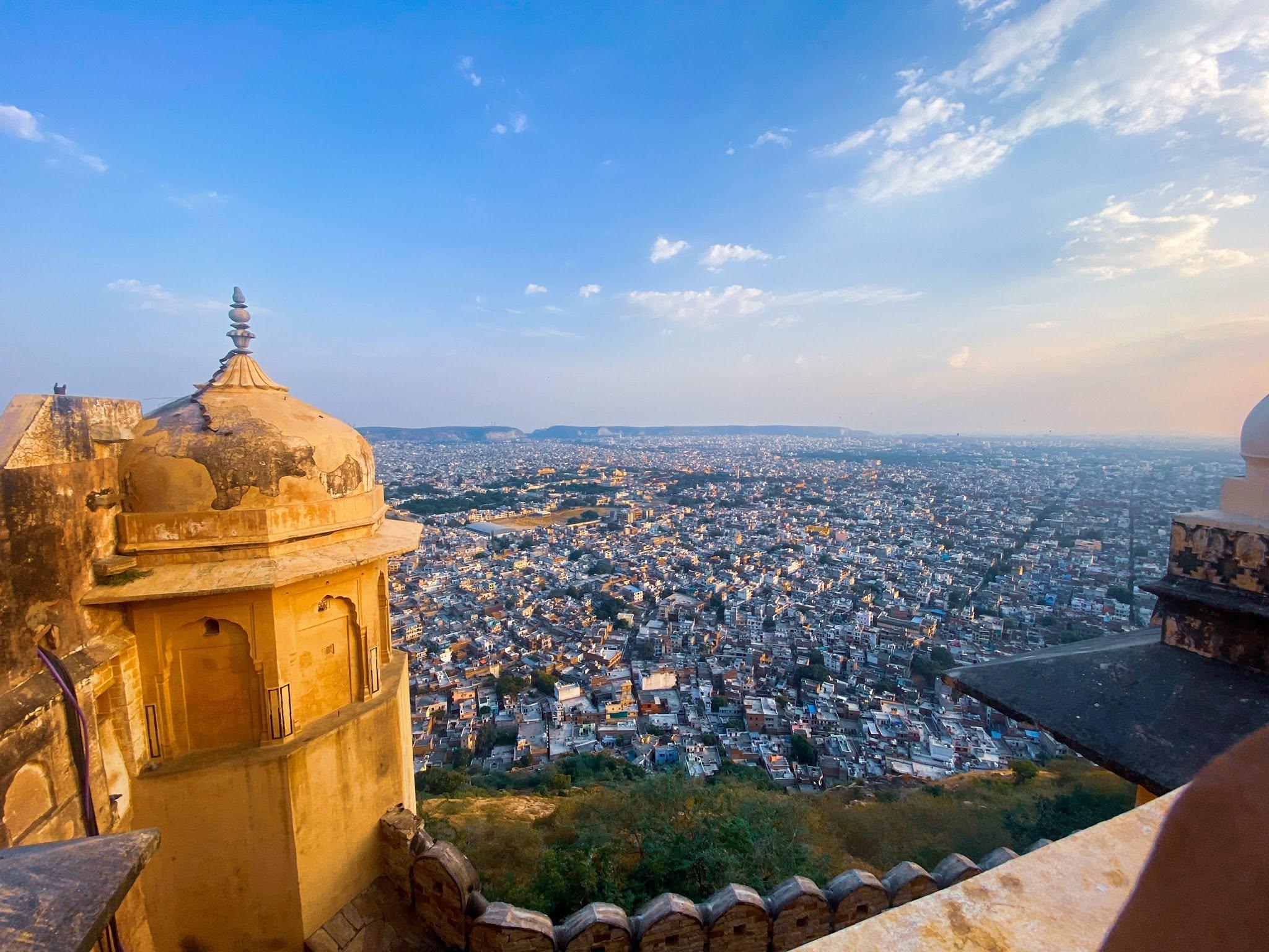 Tour de un día completo por Jaipur: Fuerte Amer, City Palace y atardecer en Nahargarh