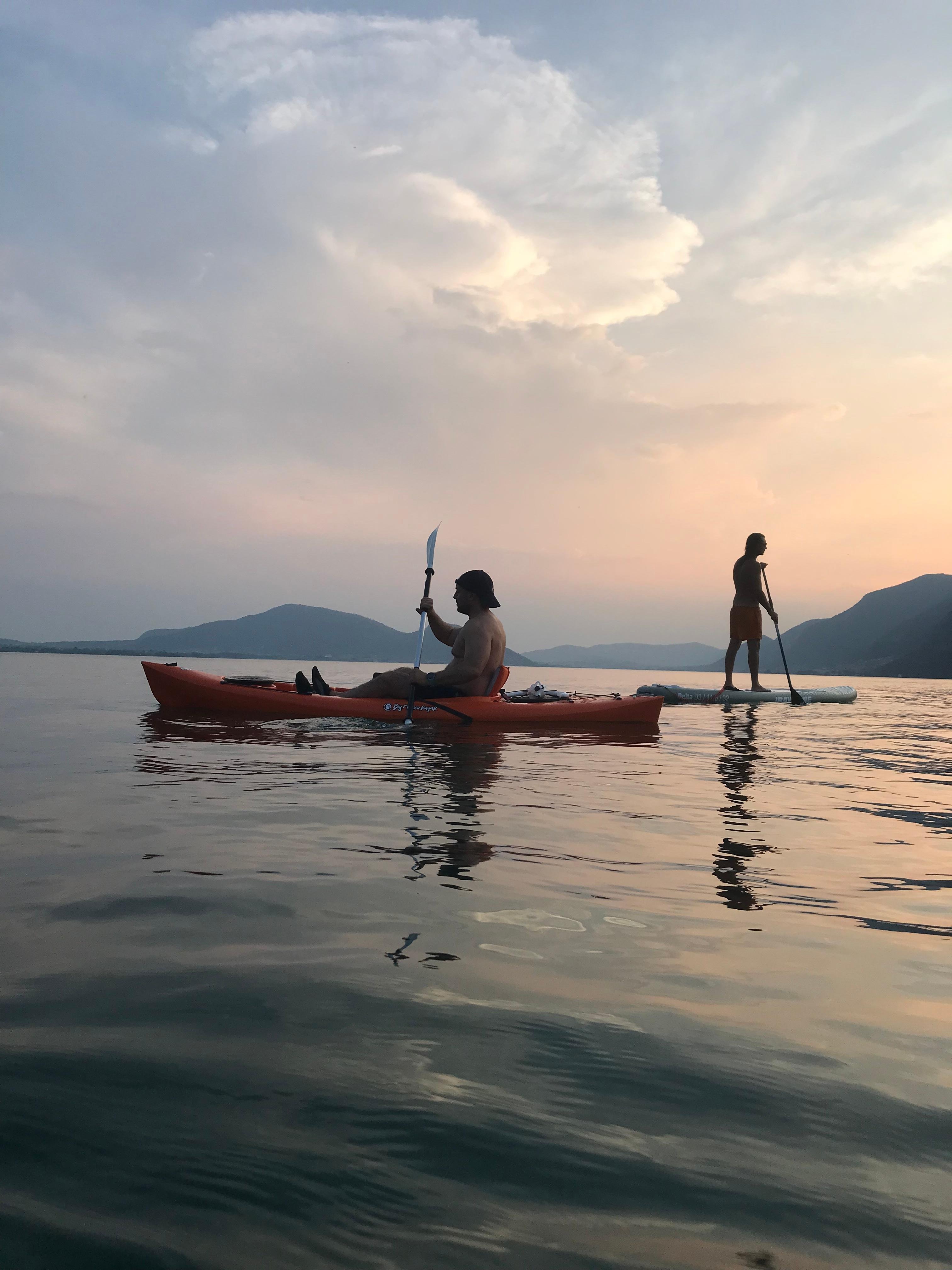Lake Iseo Kayak Rental from Pilzone