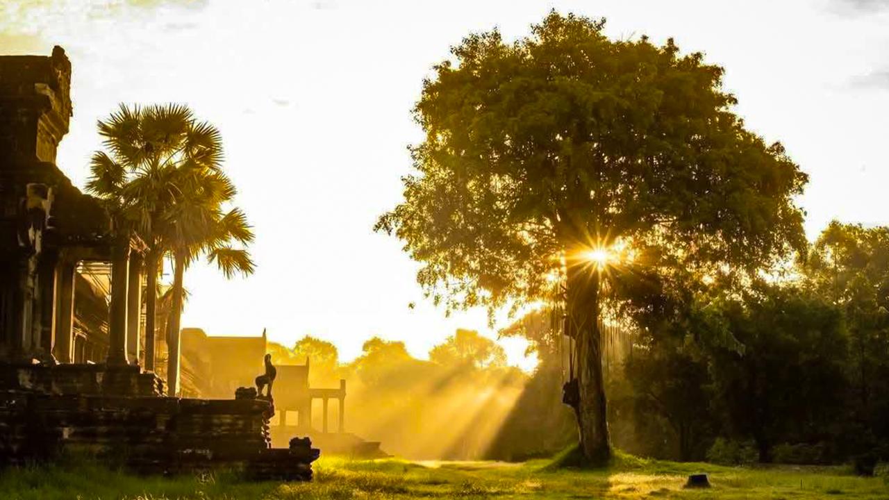 Siem Reap: Angkor Wat Sunrise E-Scooter & E-Bike Tour