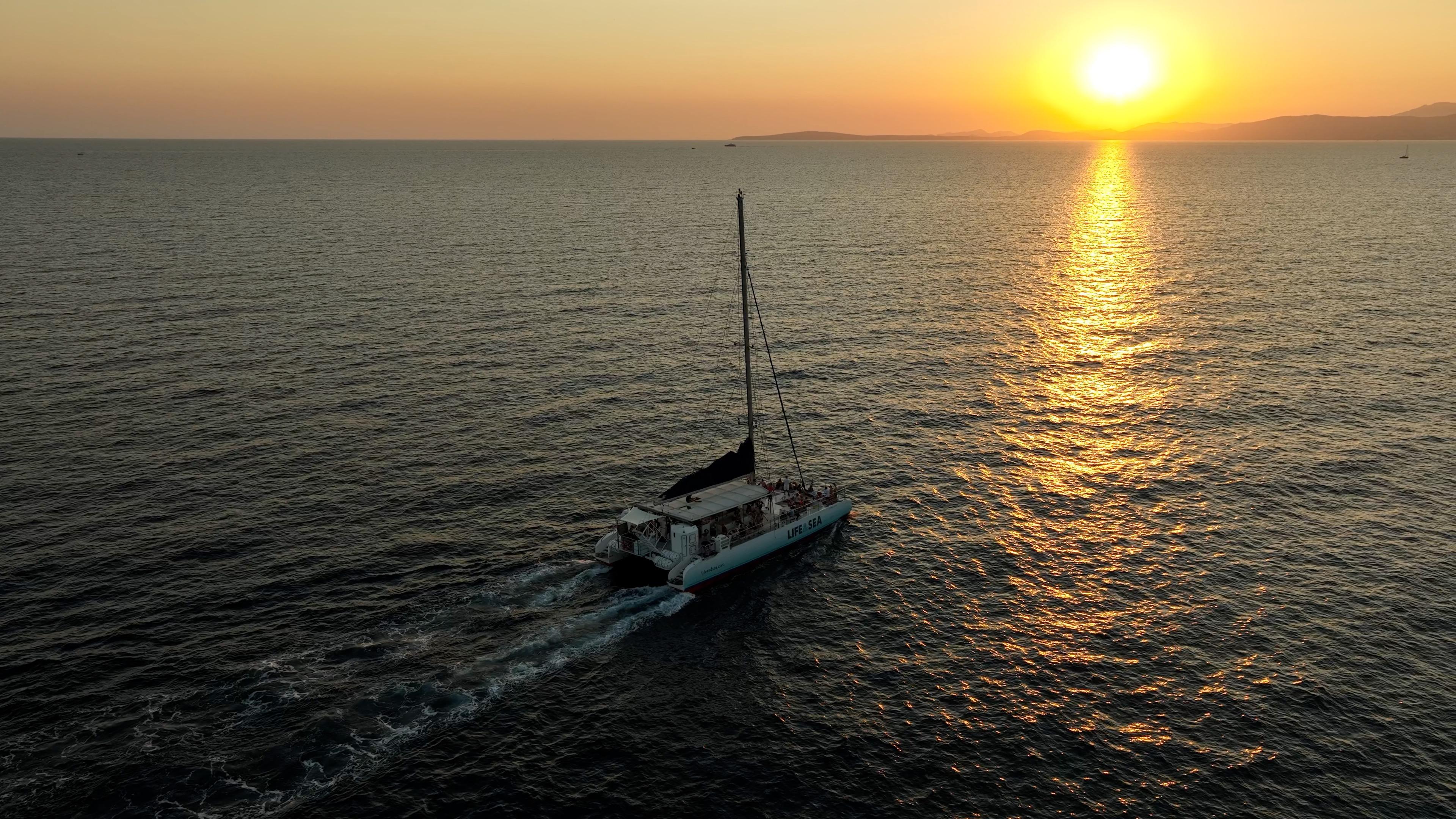 Bay of Palma Sunset Catamaran Cruise with Barbecue