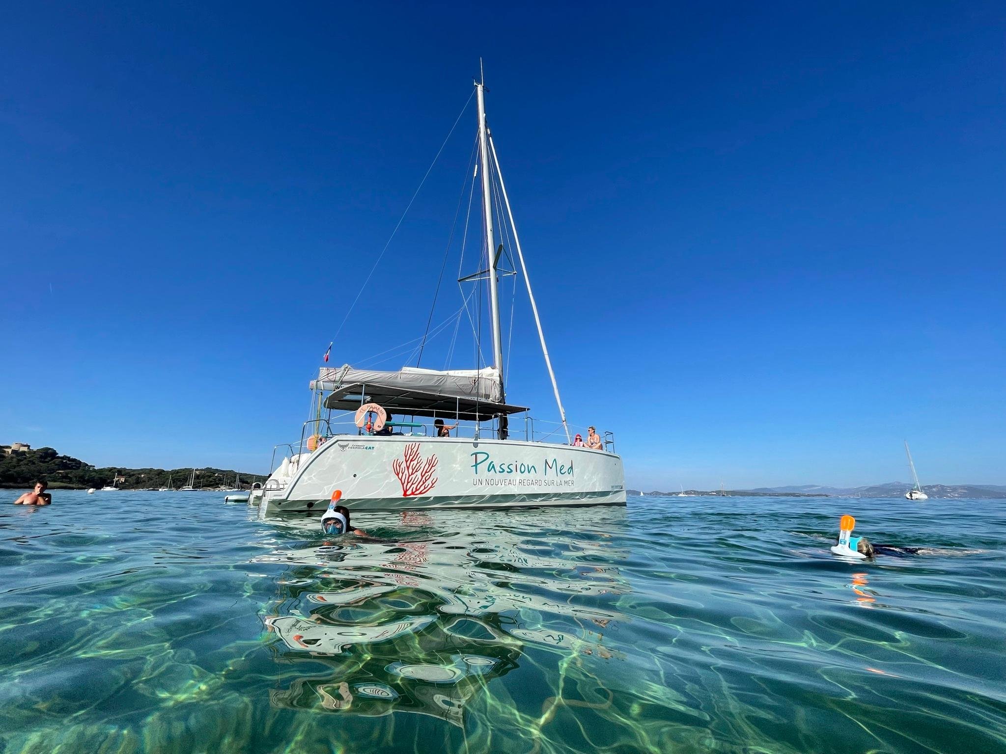Giens Peninsula & Porquerolles Island Half-Day Catamaran Sailing
