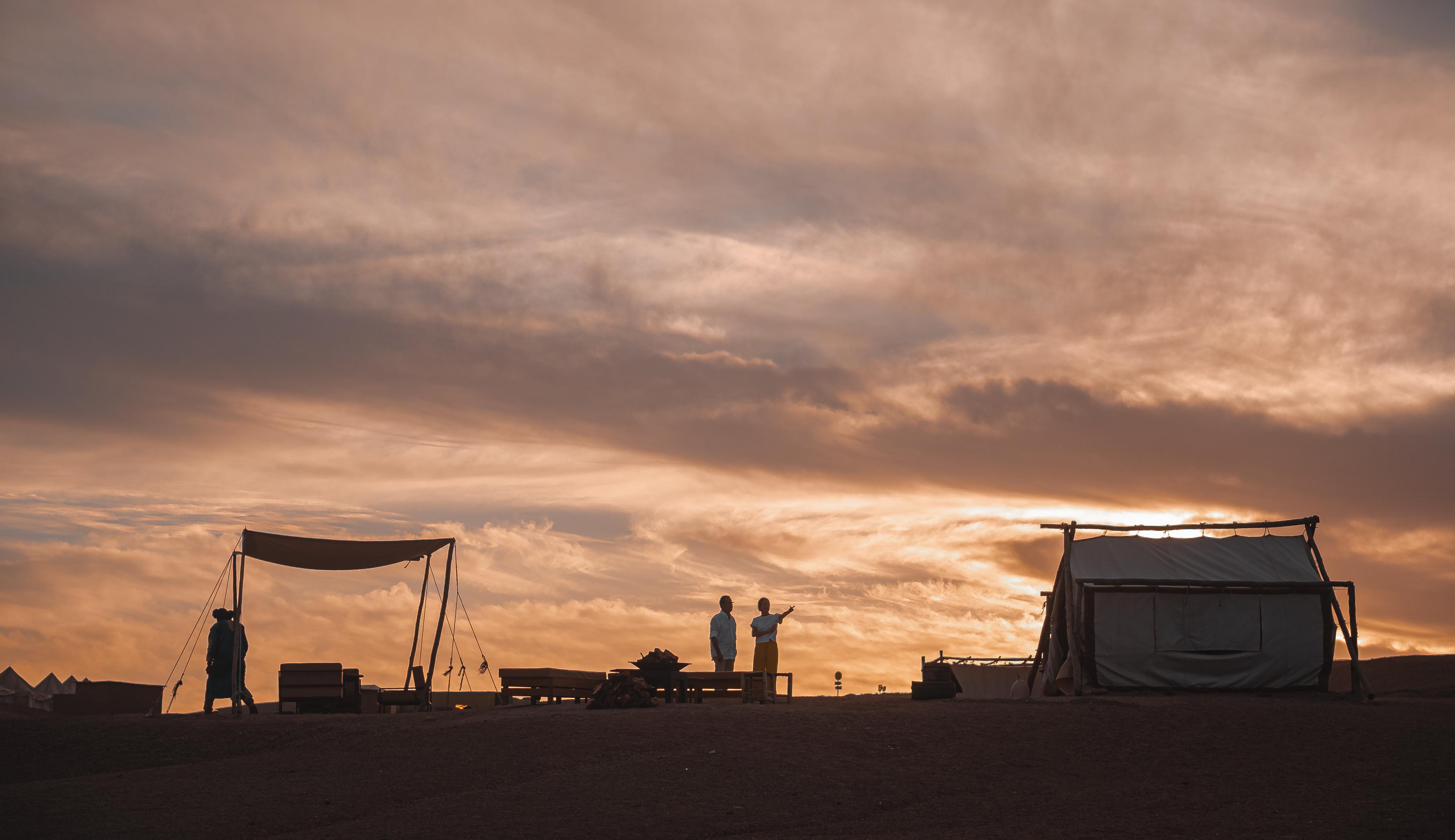 Agafay Desert Private Dinner with Live Music & Fire Show from Marrakech