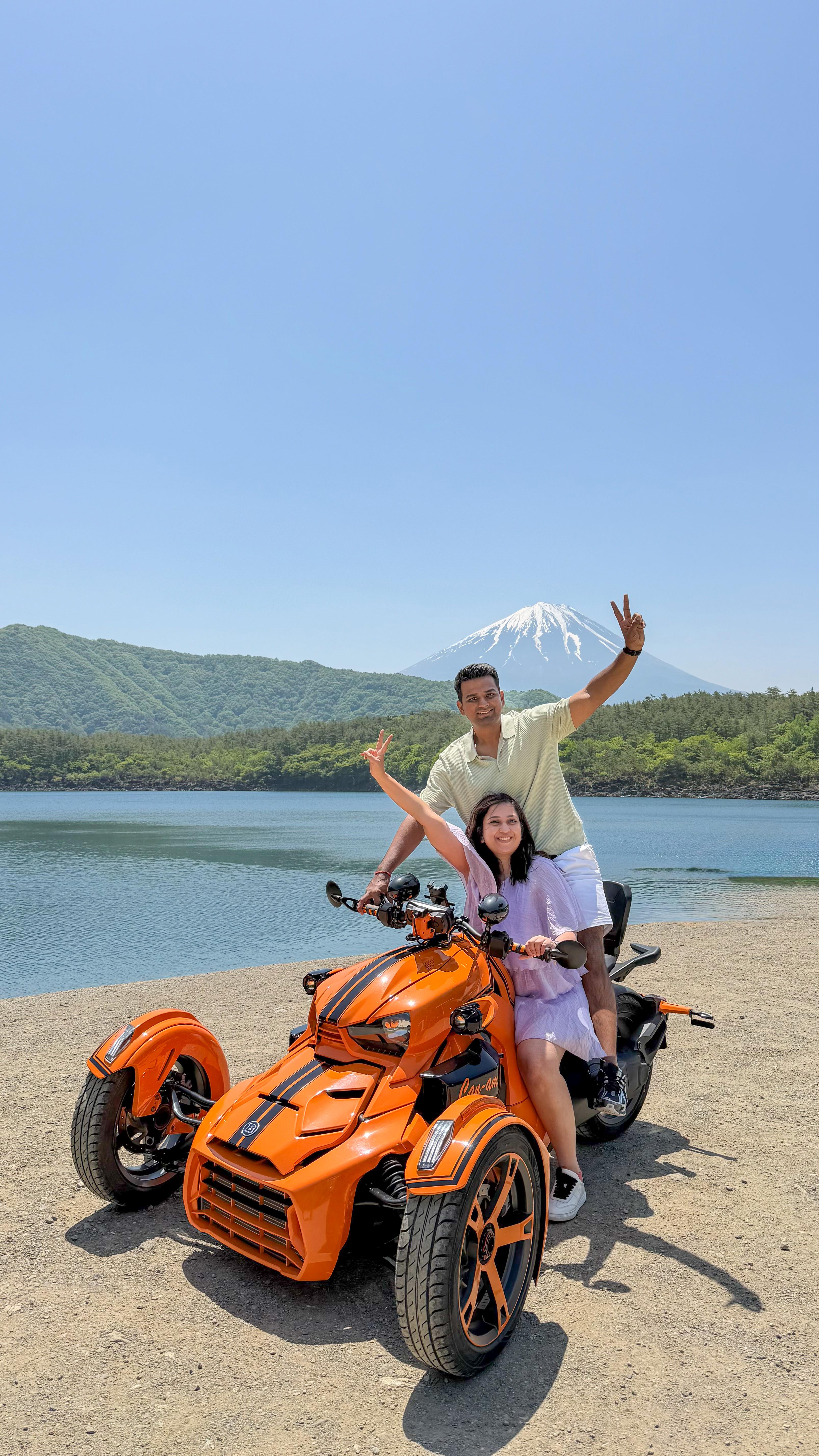 Mt. Fuji Guided Can-Am Trike Experience