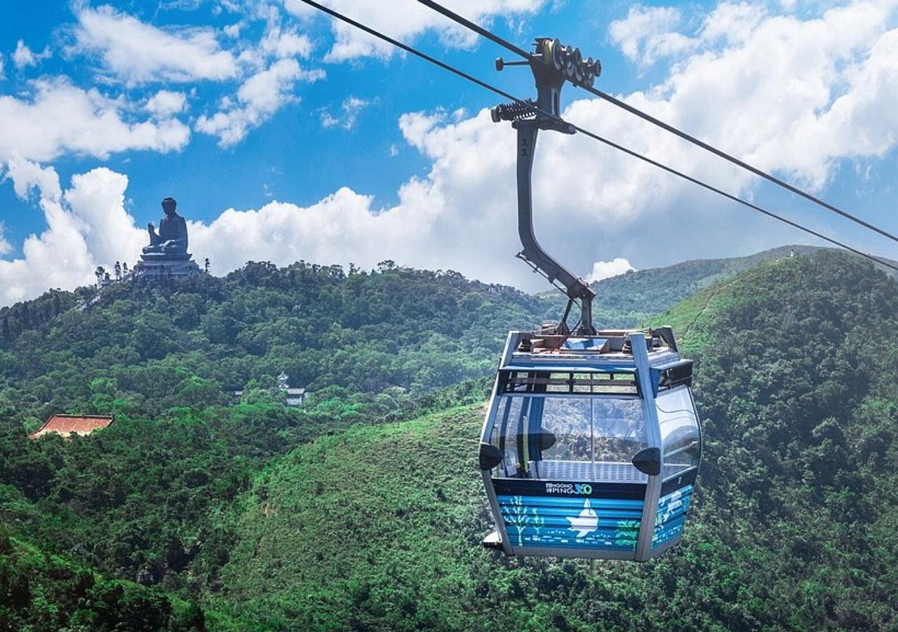 Lantau Island Ngong Ping 360 Cable Car Ticket & One-Way Transfer