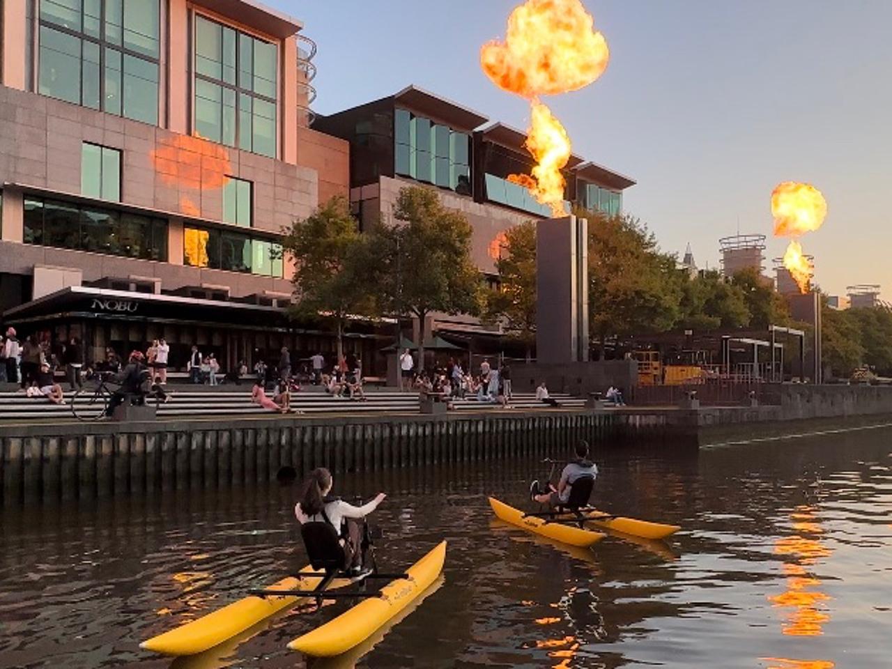 Yarra River Twilight Waterbike Tour