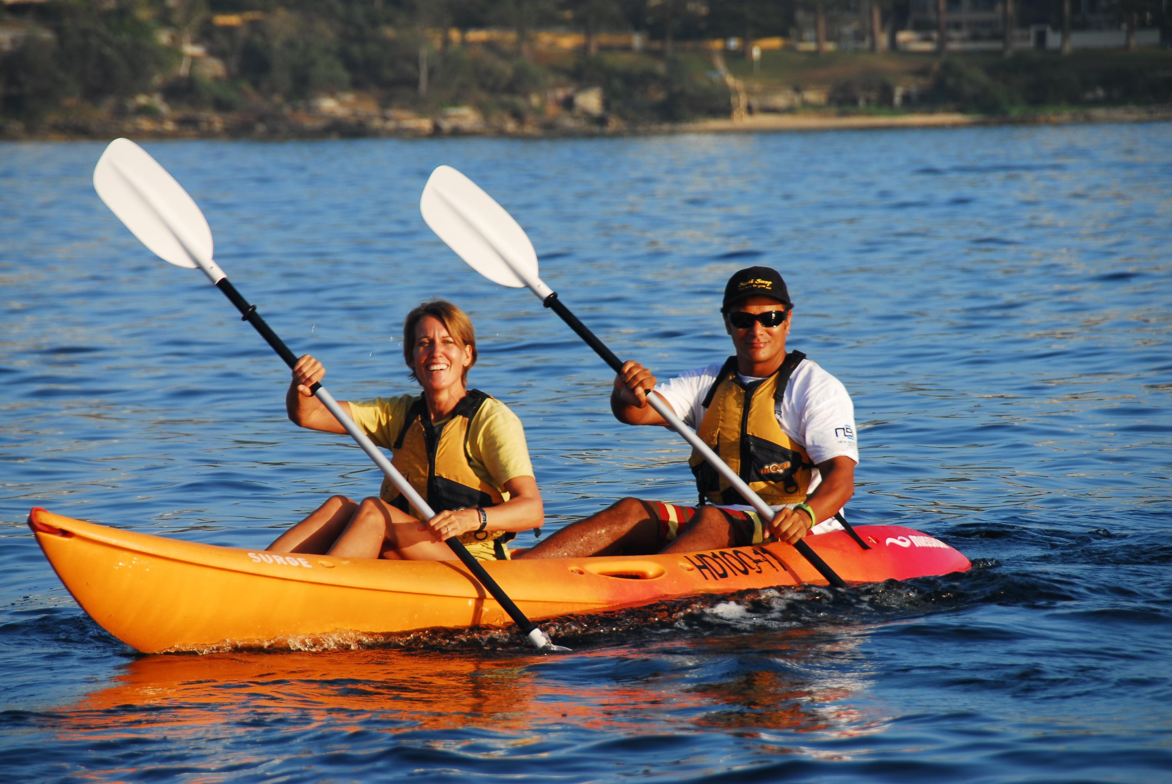 4-Hour Double Kayak Rental in Manly for Two