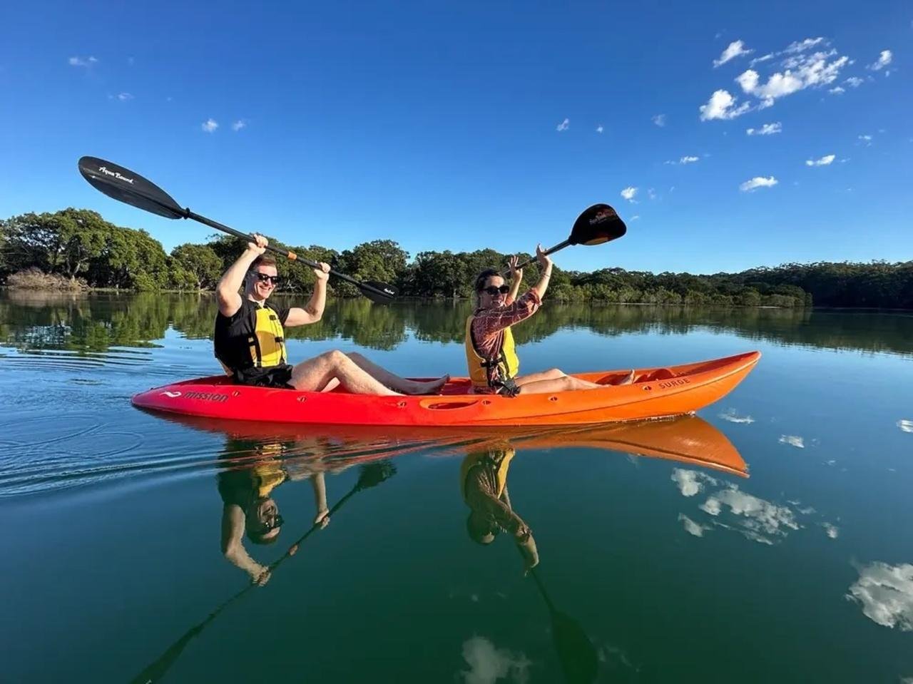 Jervis Bay Guided Kayak Adventure with Beach Picnic