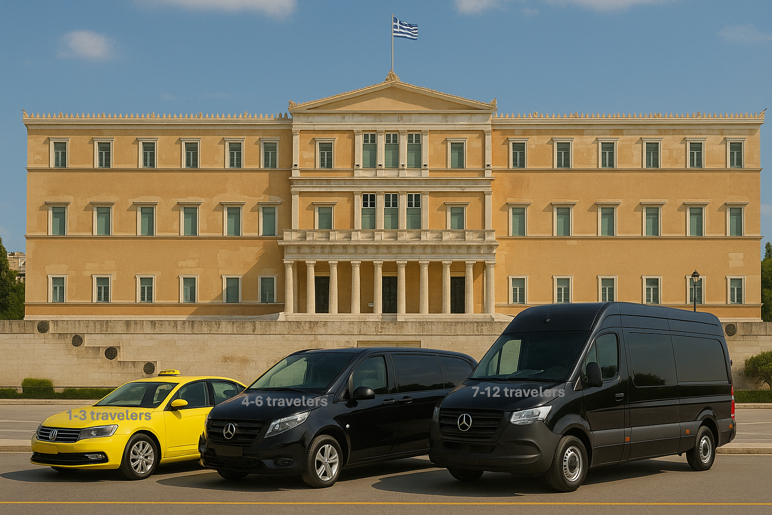 Private Athens Airport Departure Transfer
