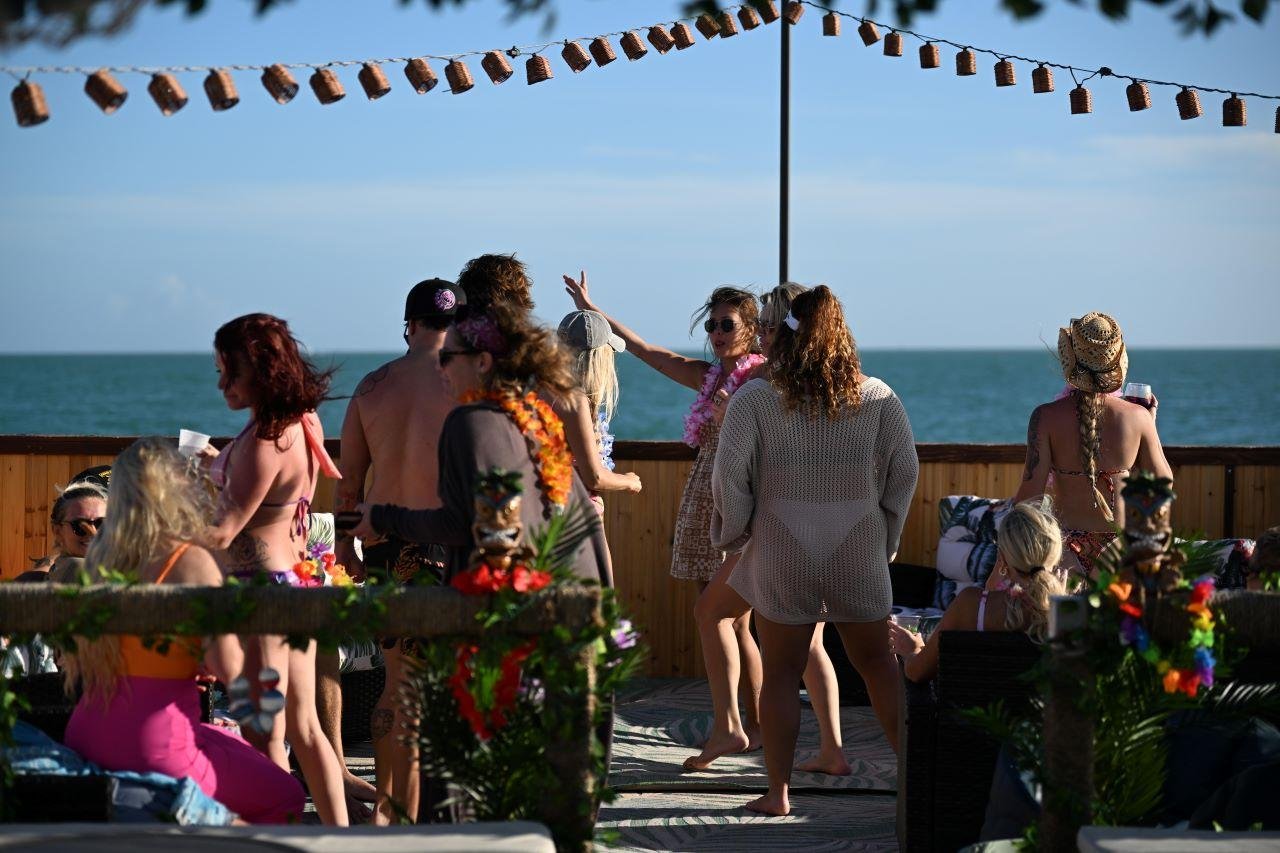 Key West Tiki Boat Sandbar Expedition