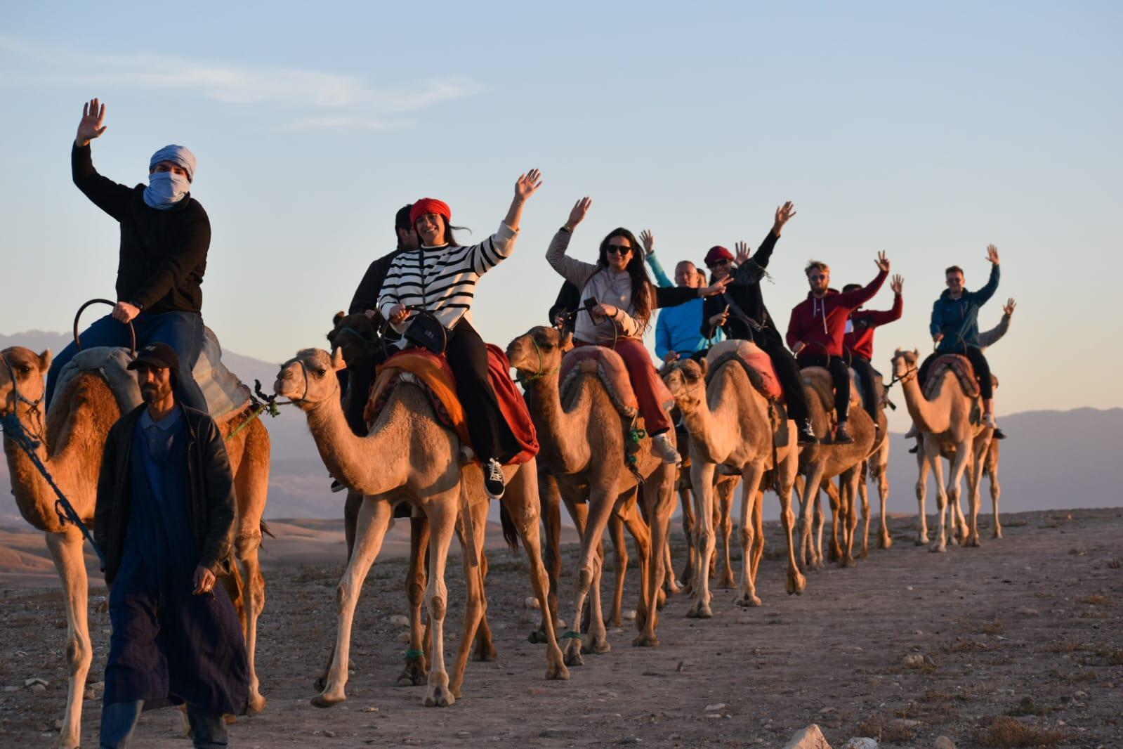 Agafay Desert Sunset, Camel Ride & Berber Dinner Show from Marrakech